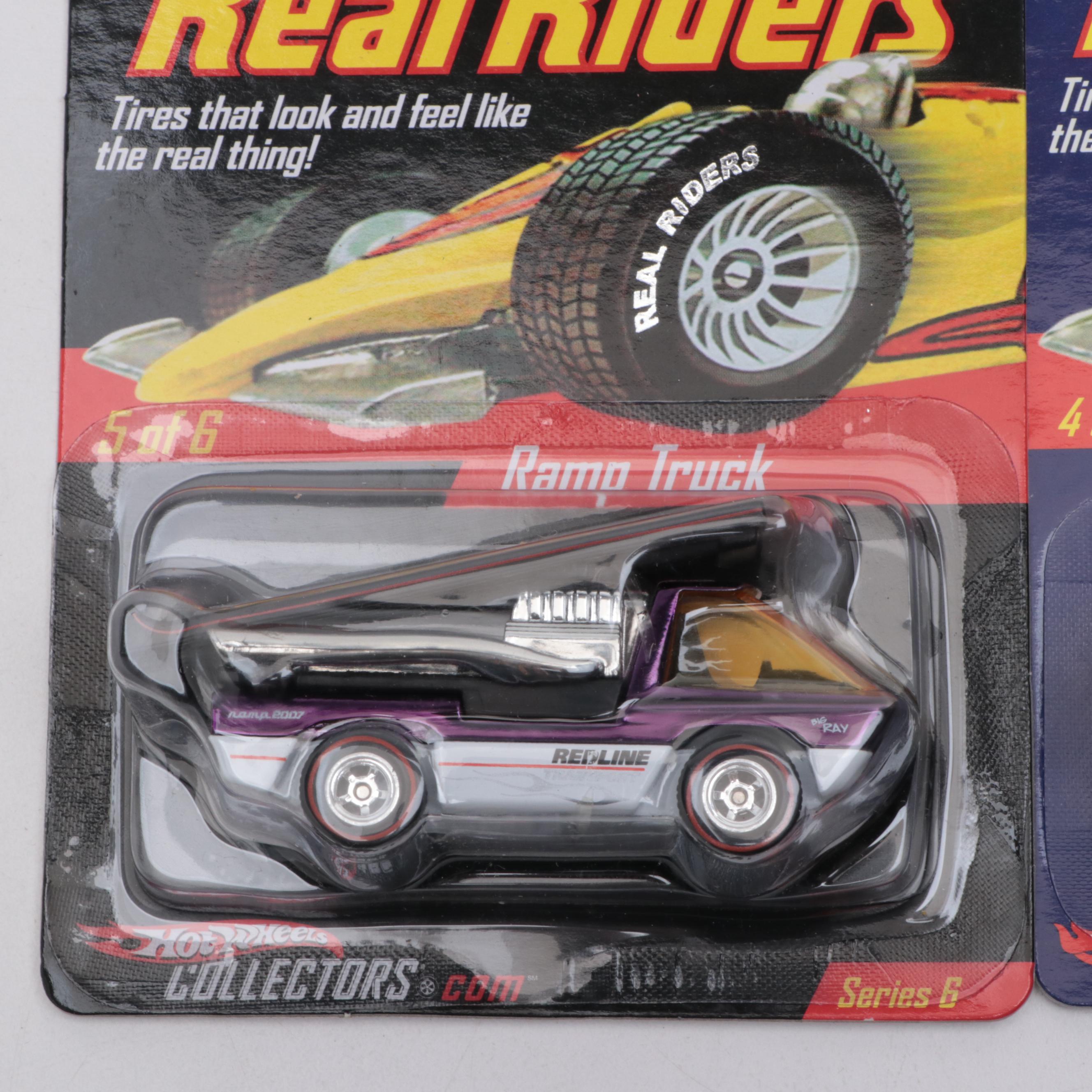 Hot Wheels Collectors Real Riders Diecast Vehicles