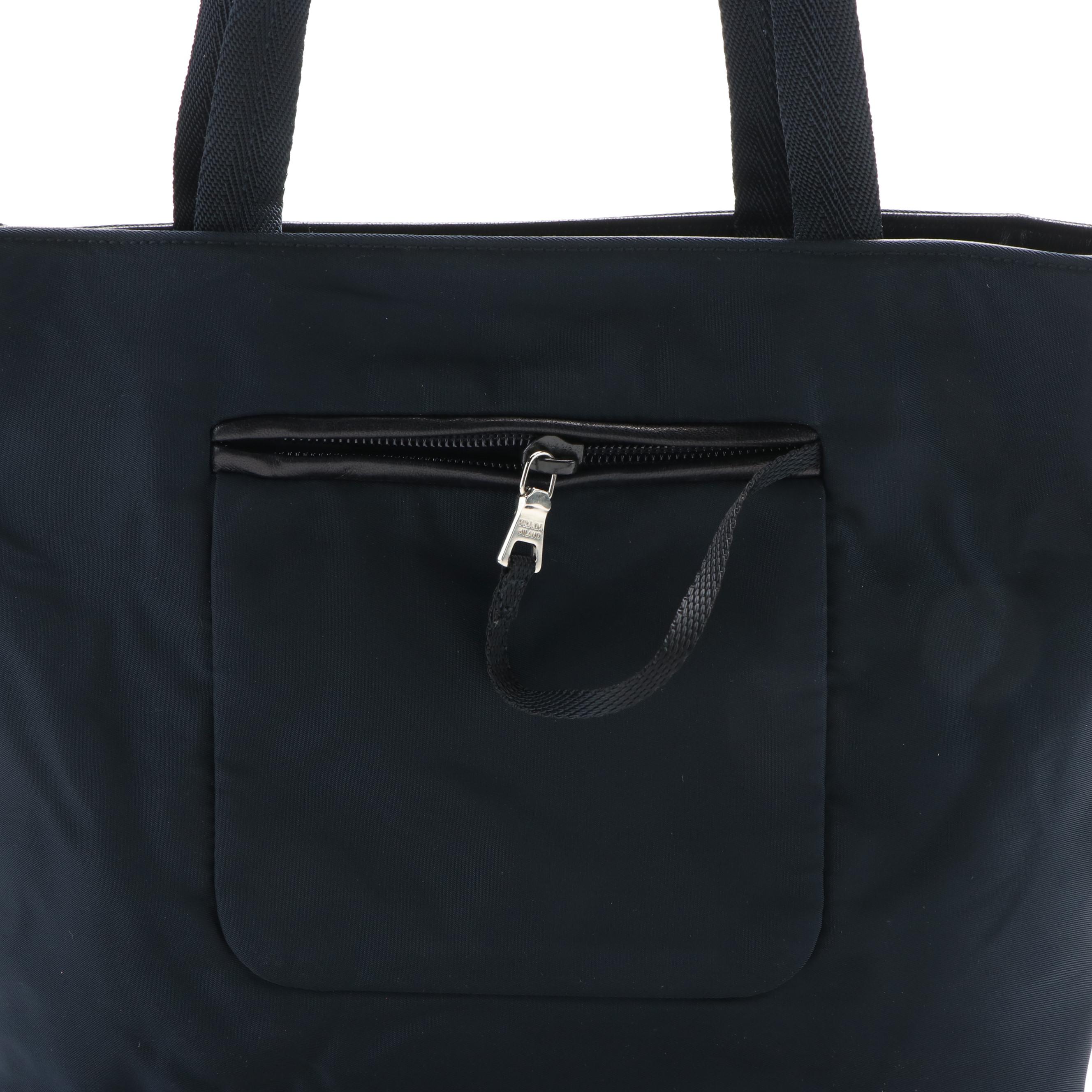 Prada Tessuto Nylon Tote Bag