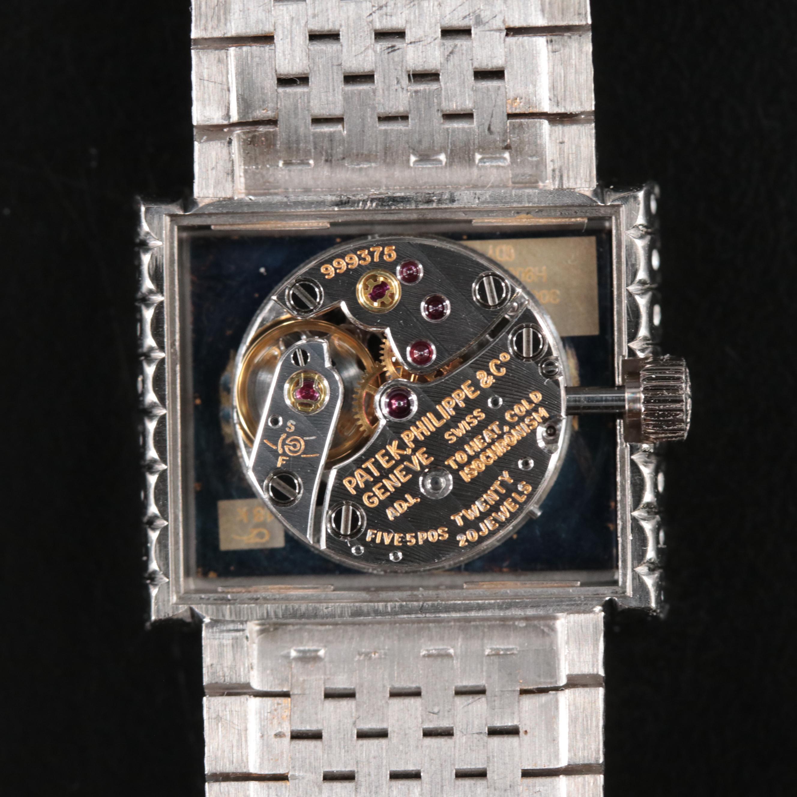 18K Patek Philippe Diamond Vintage Watch