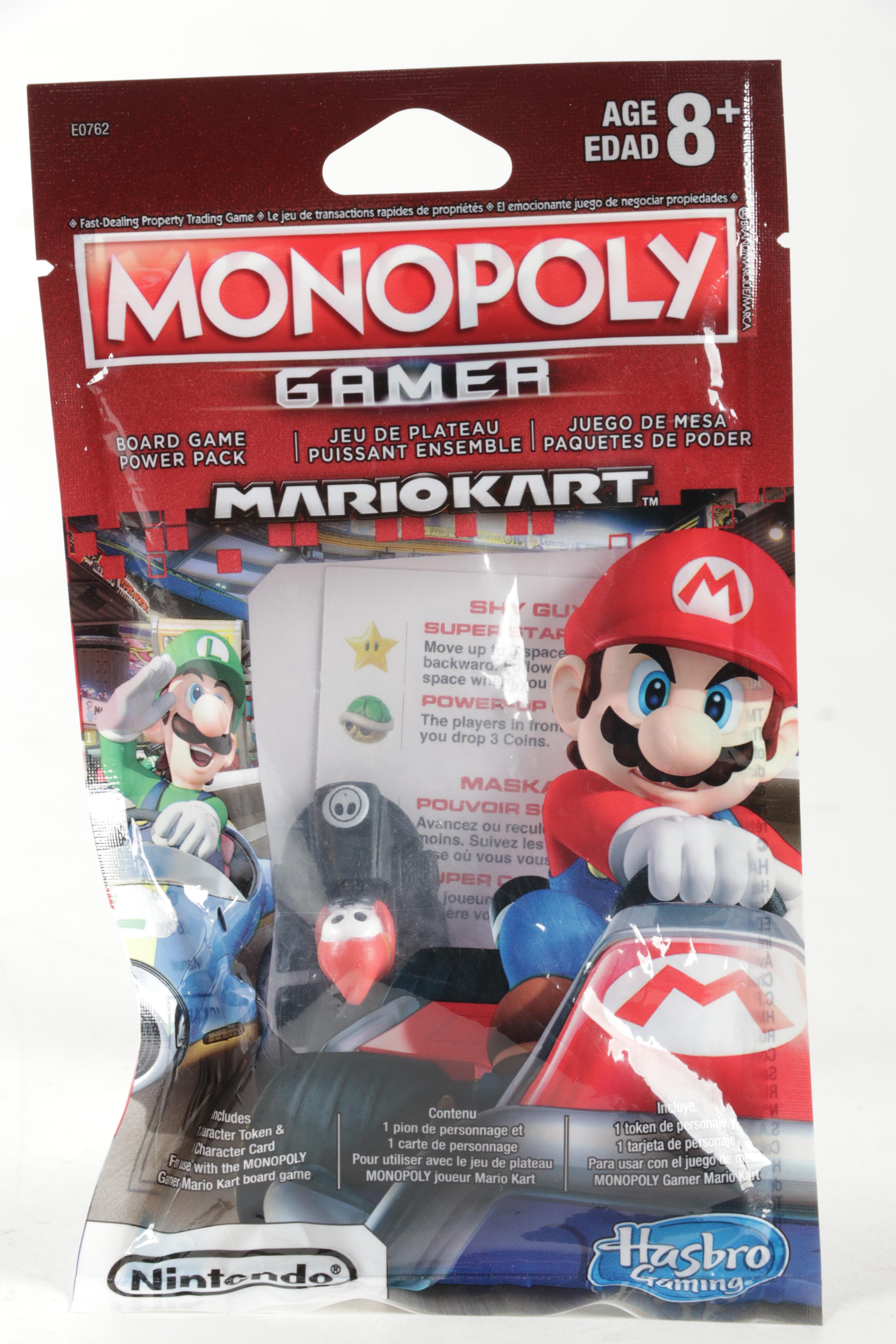 Hasbro Monopoly Mario Kart Board Game Pieces