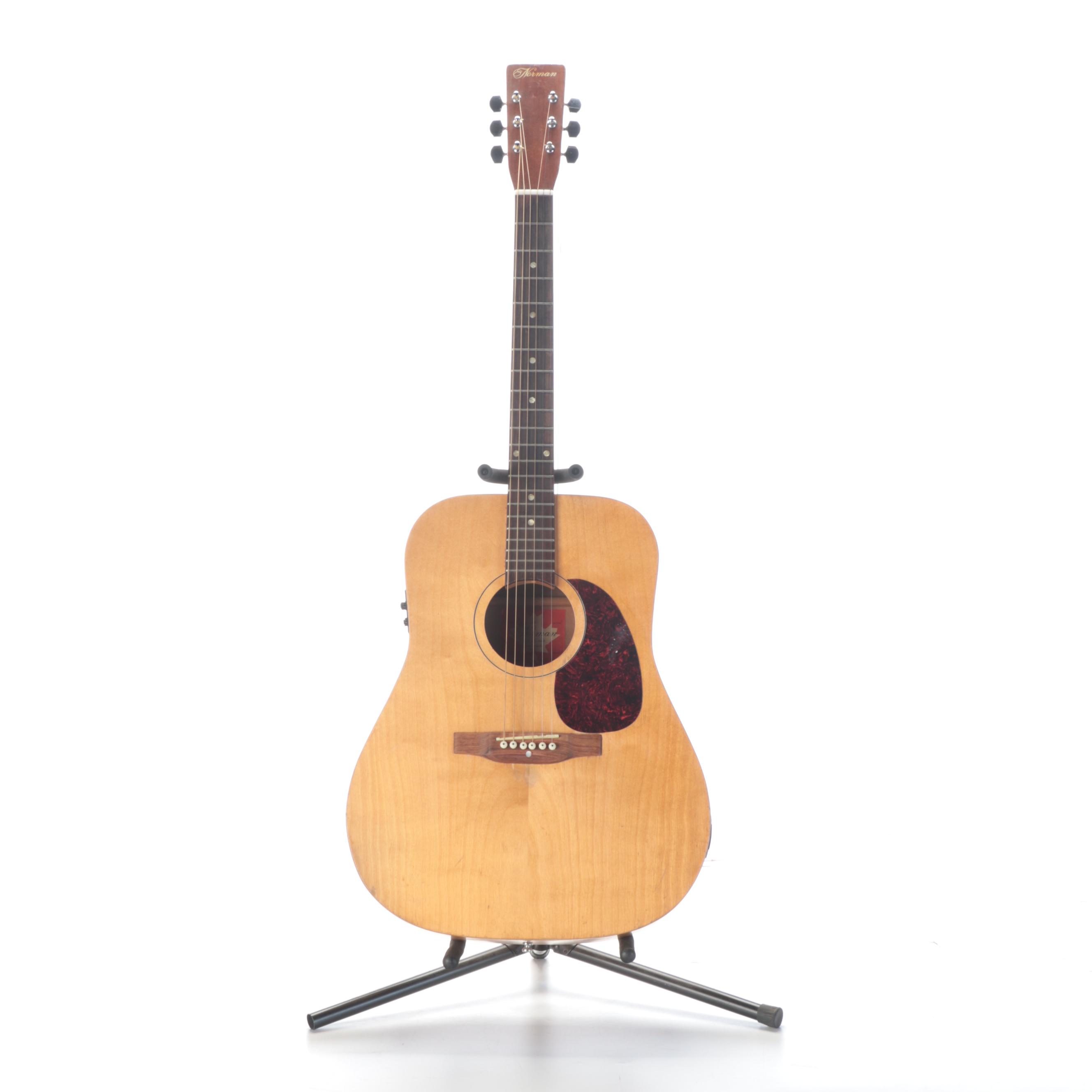 Norman Model 3-20 Acoustic-Electric Right-Handed Guitar
