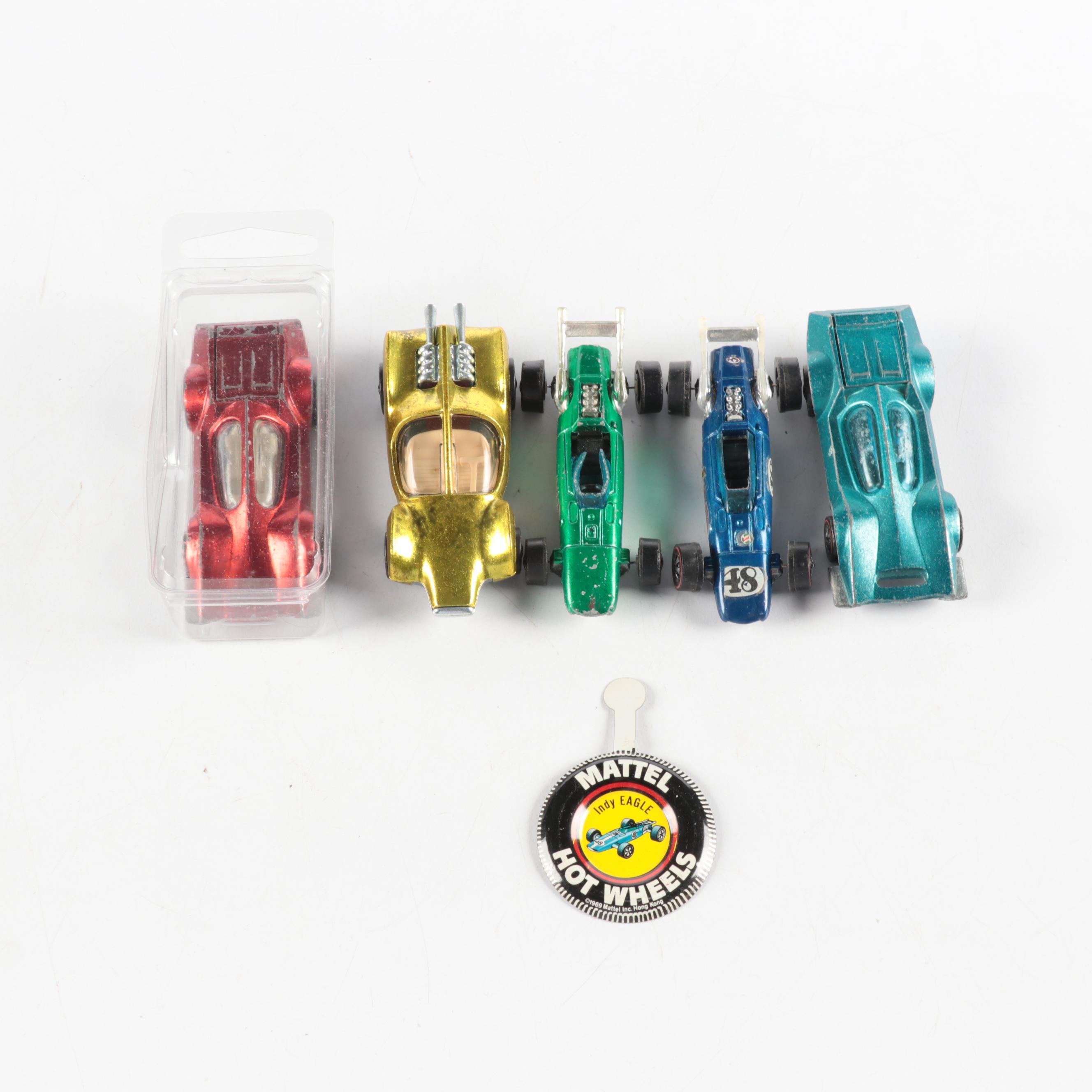 Hot Wheels Formula 1 and Prototypes Diecast Vehicles with Badge