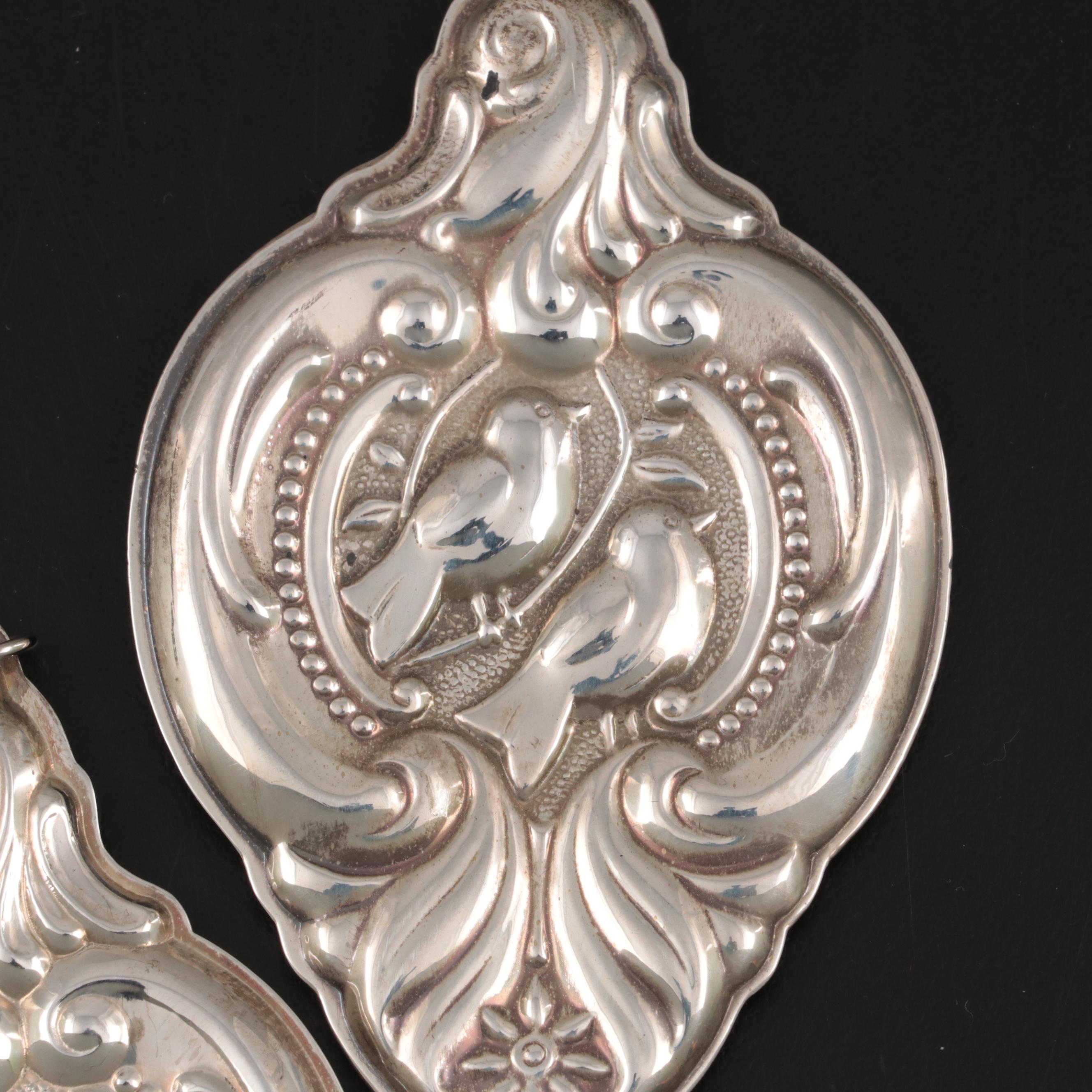 Wallace "Twelve Days of Christmas" Sterling Silver Christmas Ornaments