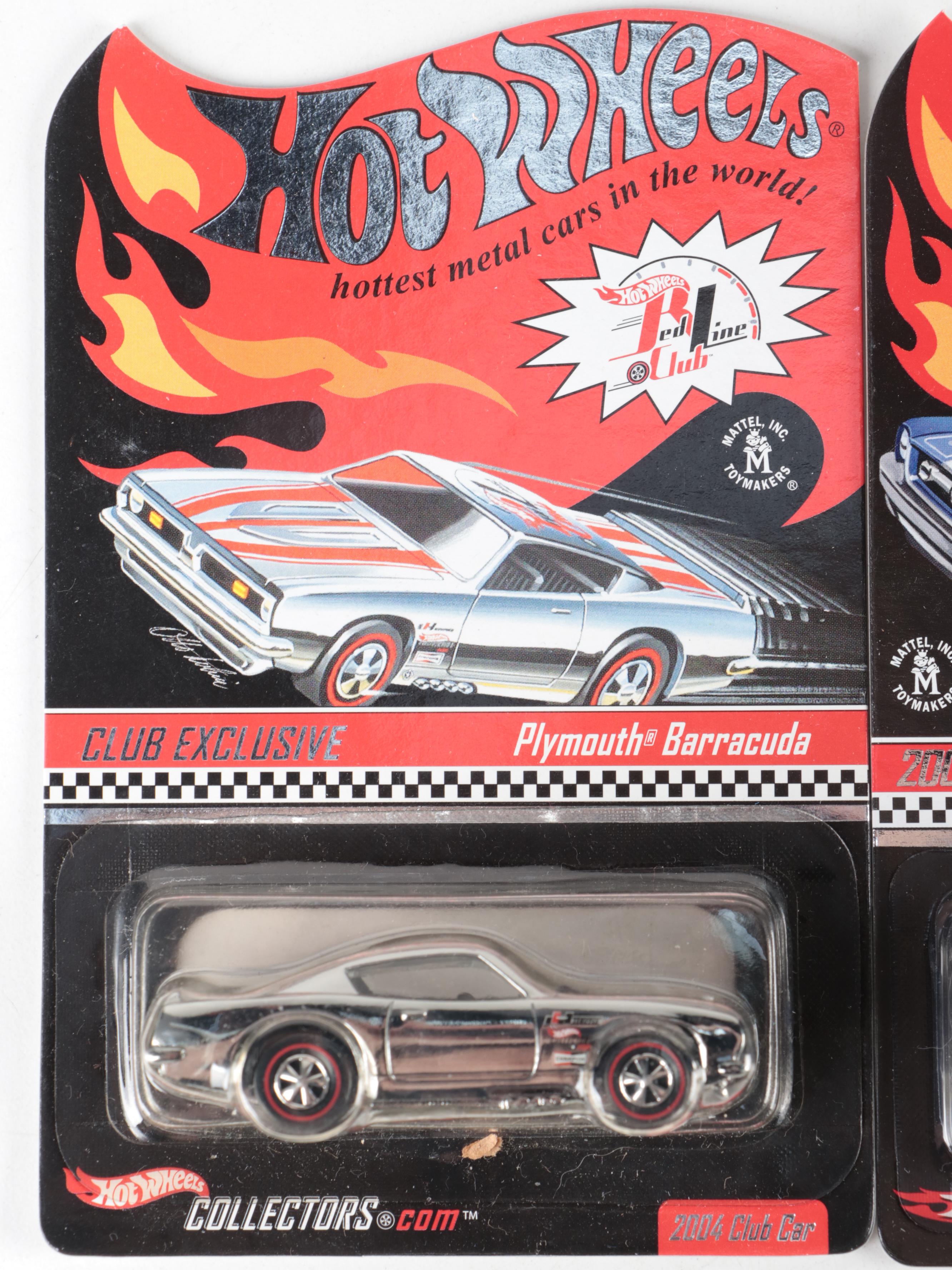 Mattel Hot Wheel Red Line Collection Cars