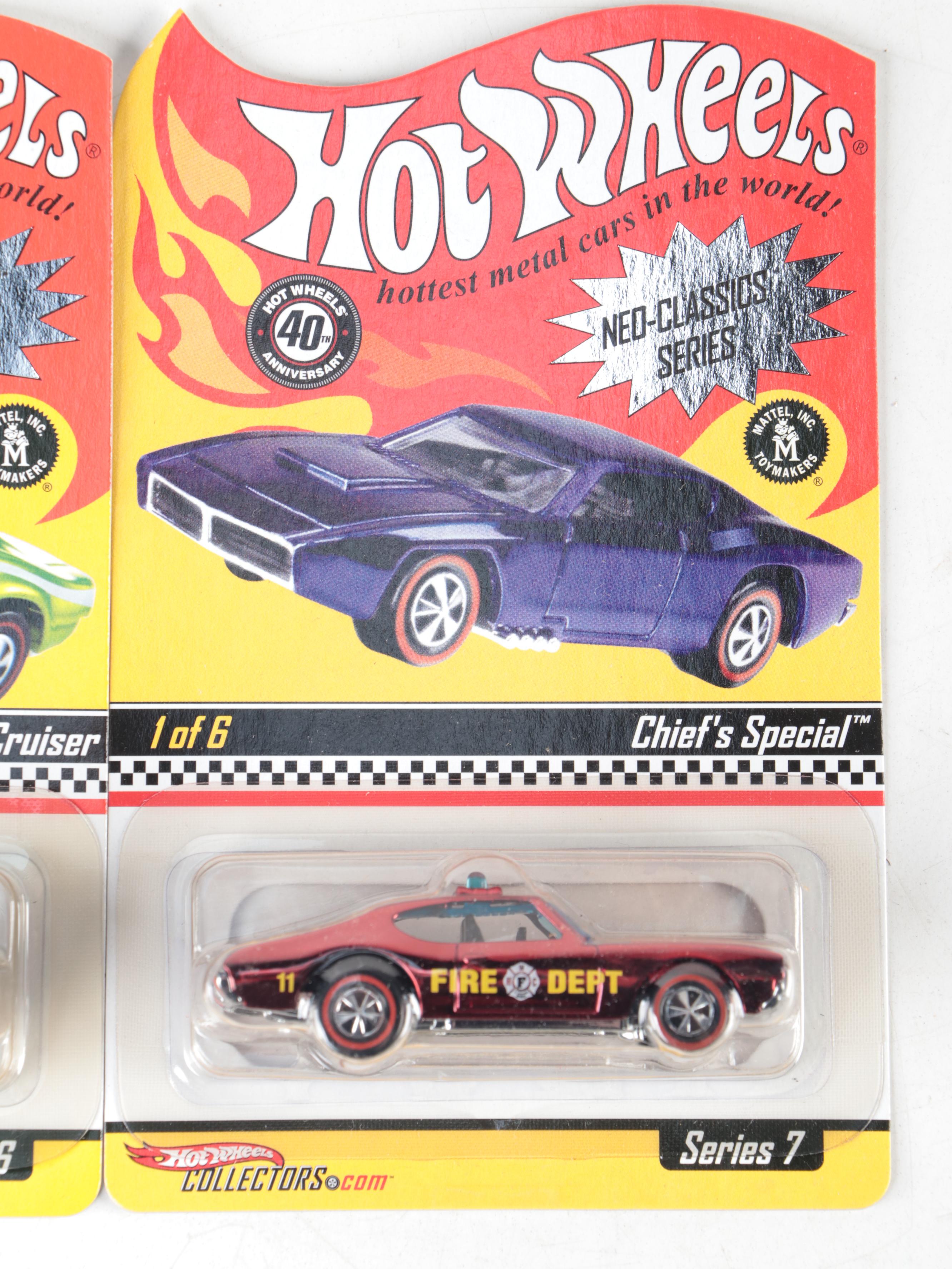 Mattel Hot Wheels Collectors Convention and Neo-Classics Series Cars