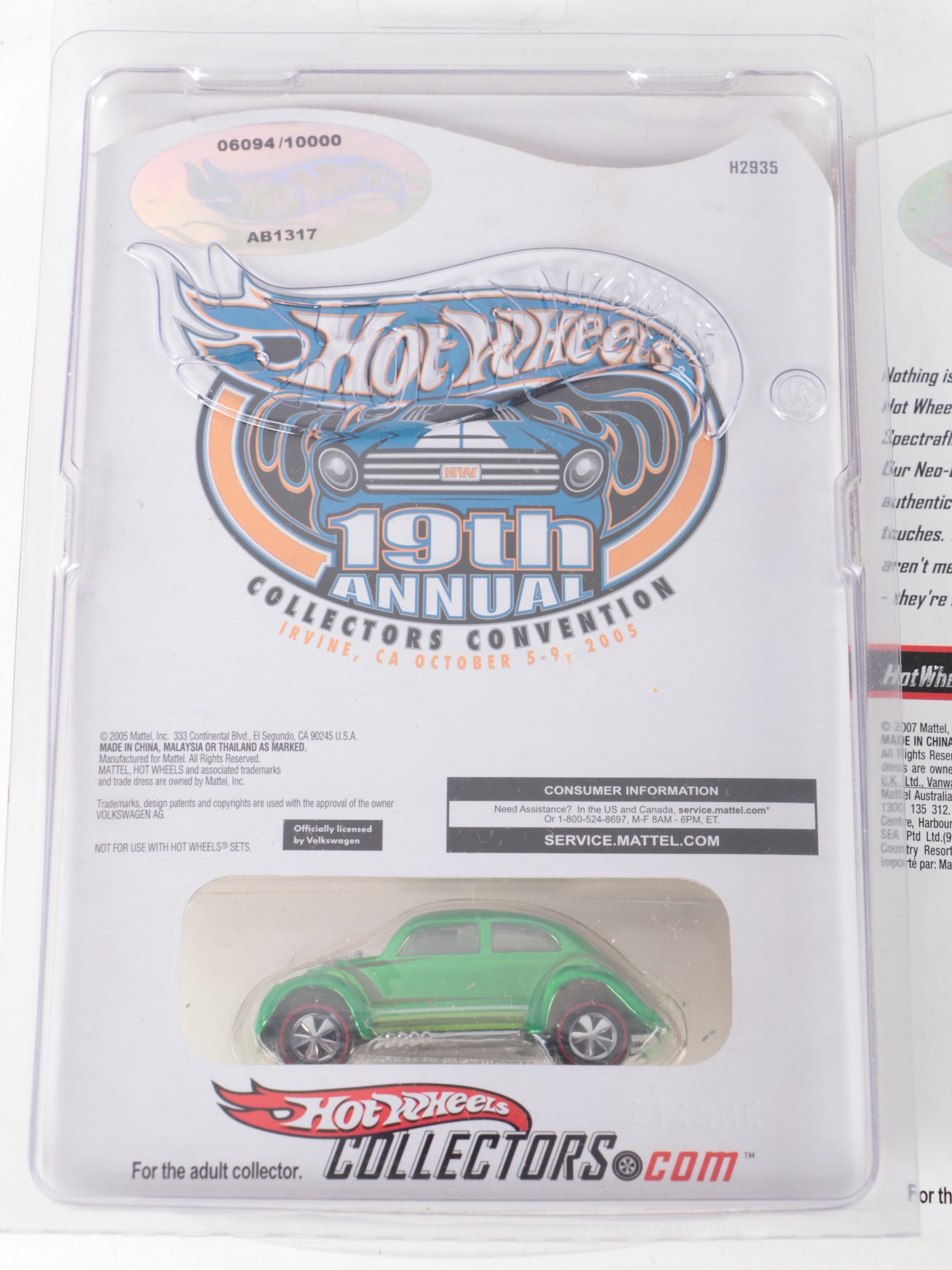 Mattel Hot Wheels Collectors Convention and Neo-Classics Series Cars