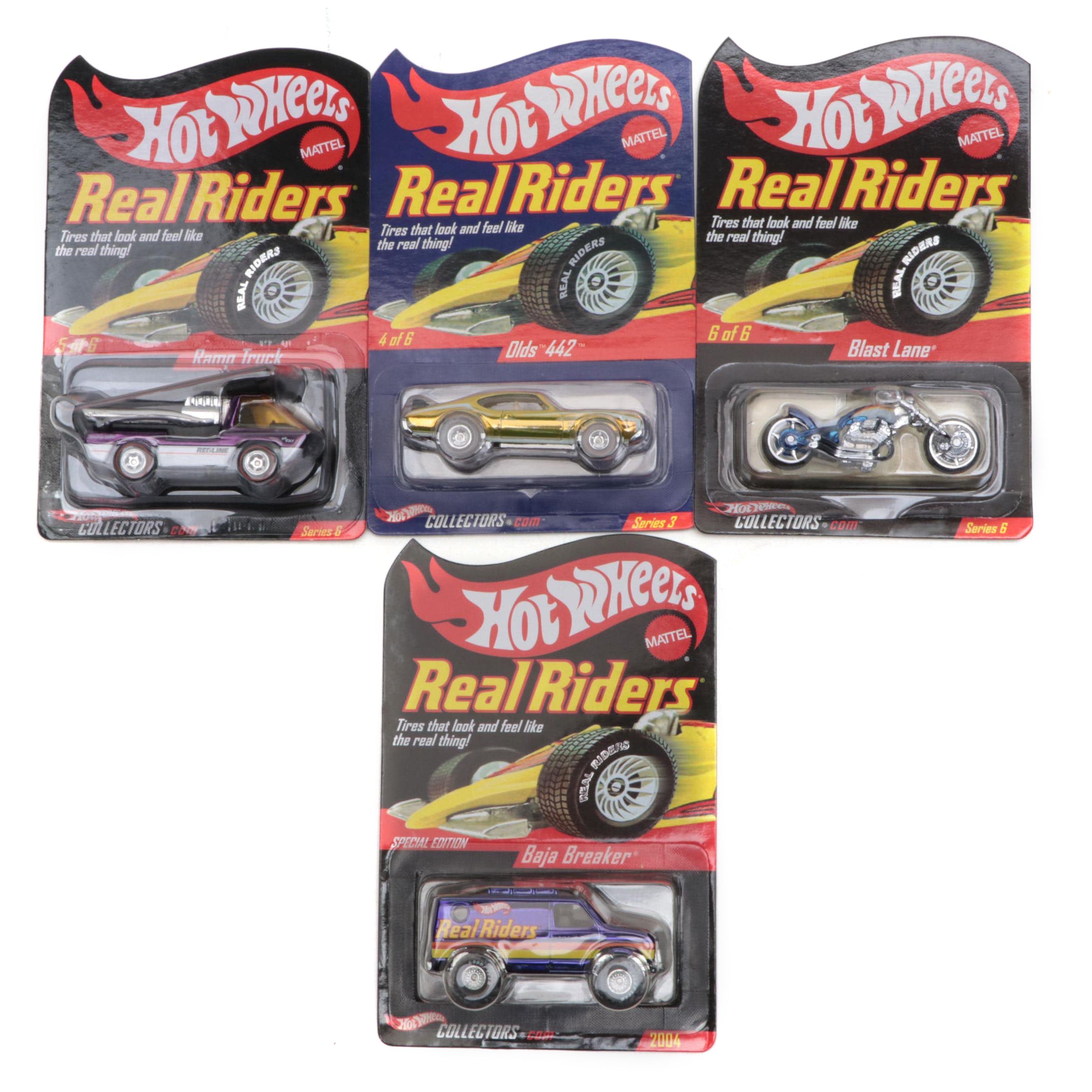 Hot Wheels Collectors Real Riders Diecast Vehicles