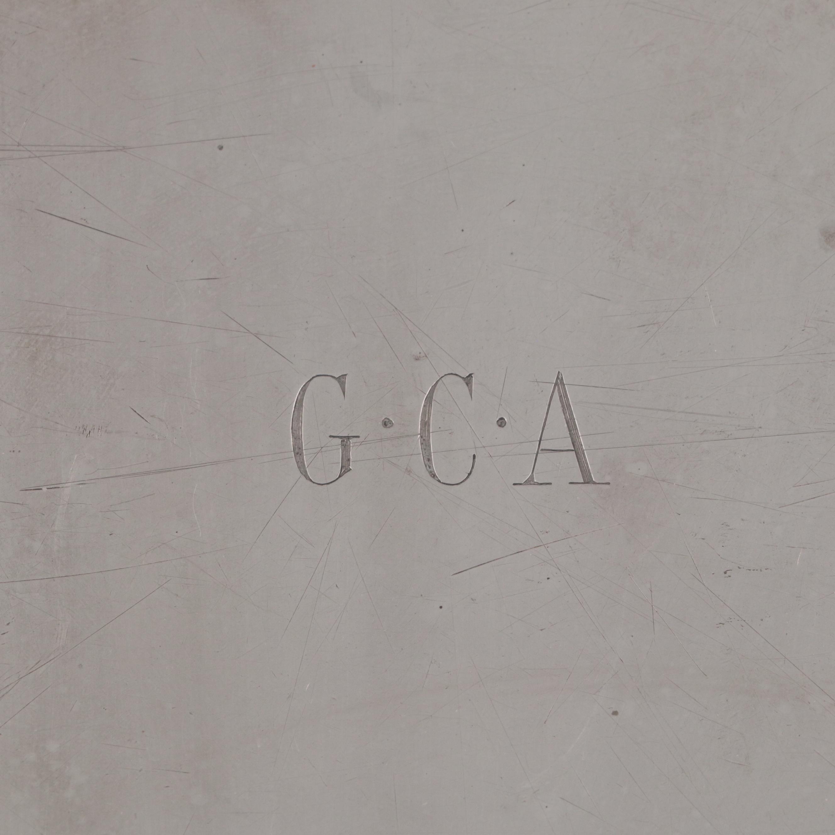 Tiffany & Co. Sterling Silver Octagonal Tray, Early to Mid-20th Century