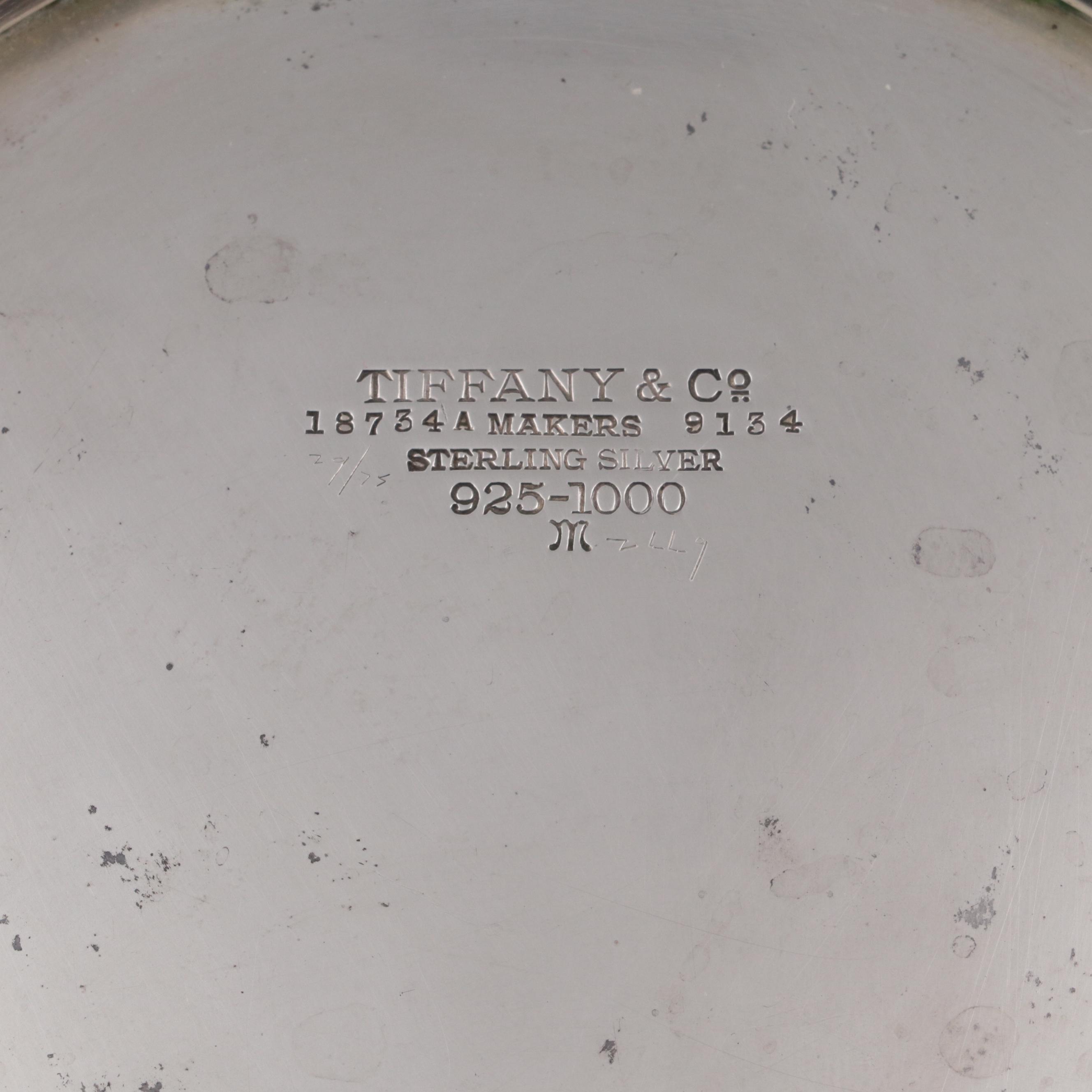 Tiffany & Co. Sterling Silver Octagonal Tray, Early to Mid-20th Century