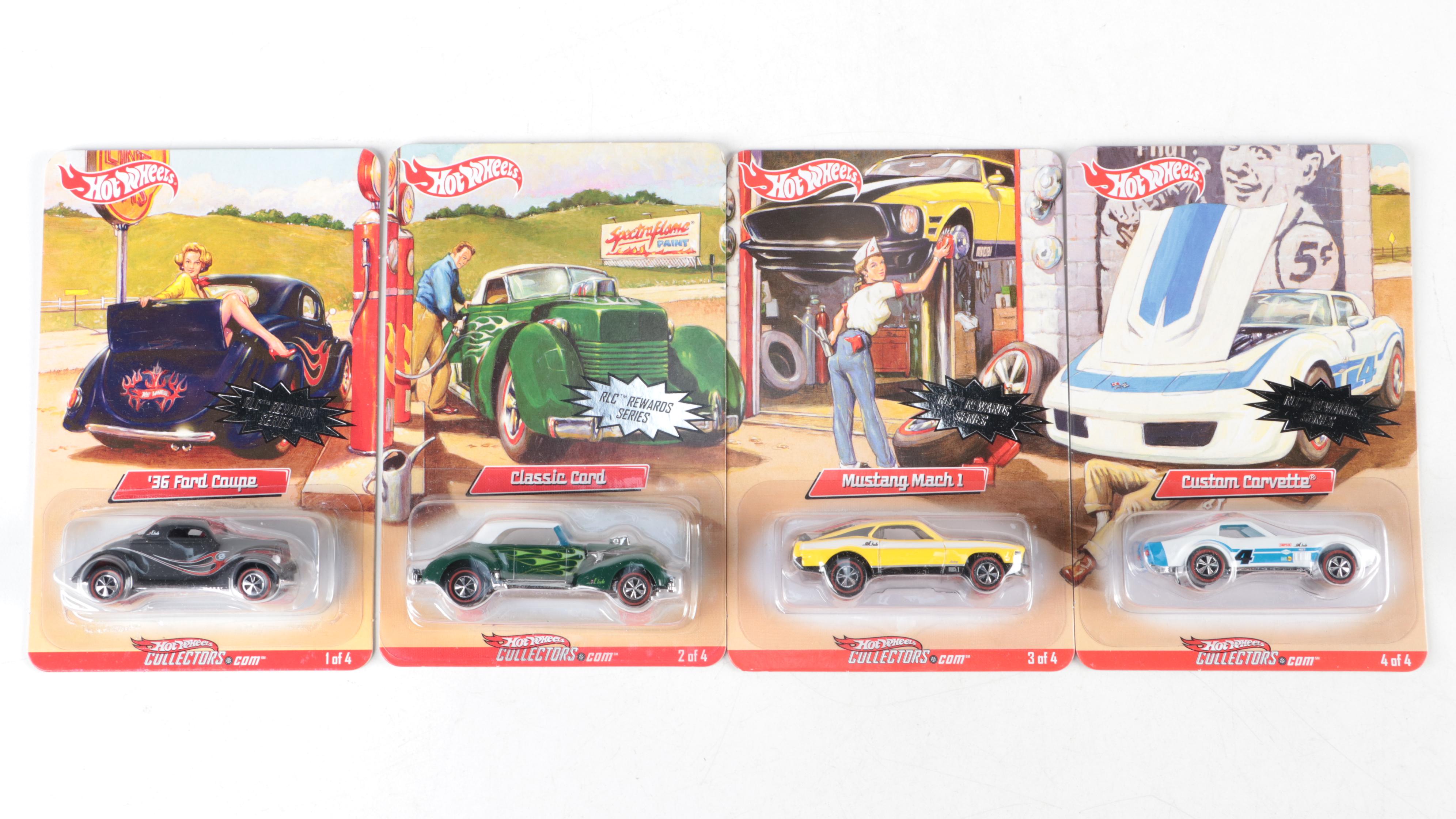 Mattel Hot Wheels RLC Reward Series Cars