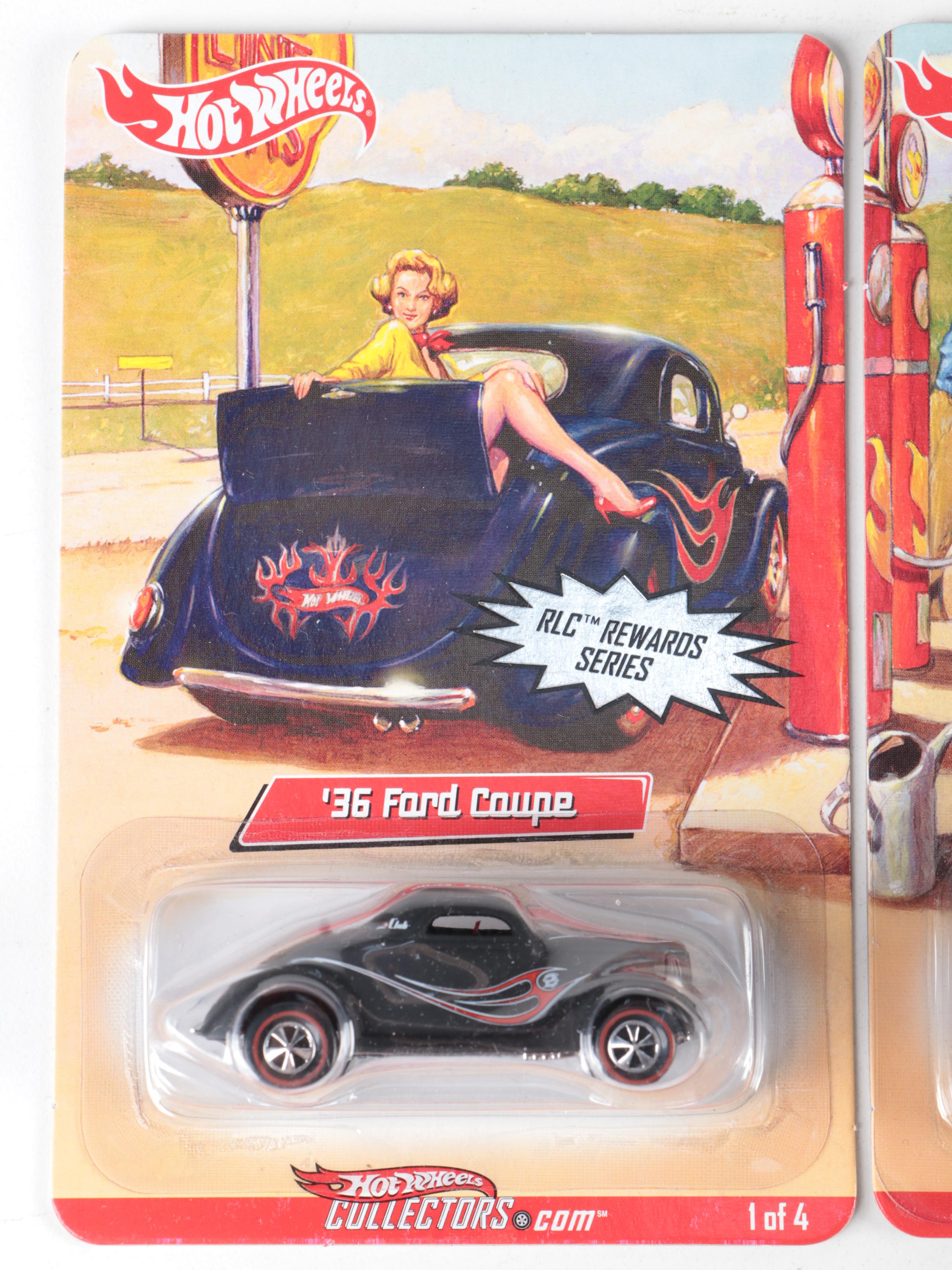 Mattel Hot Wheels RLC Reward Series Cars