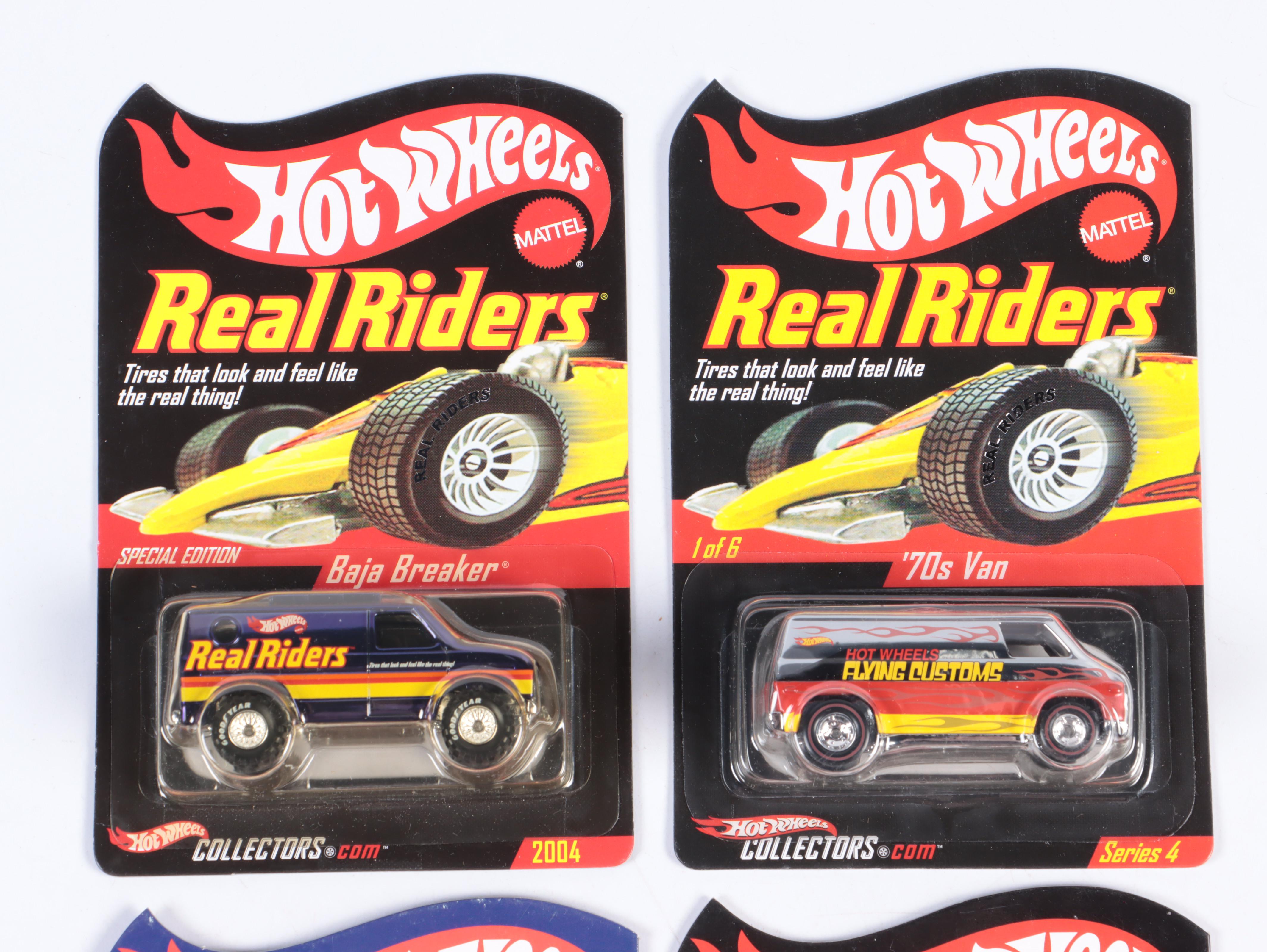 Mattel Hot Wheels "Baja Breaker" and Other Real Riders Vehicles