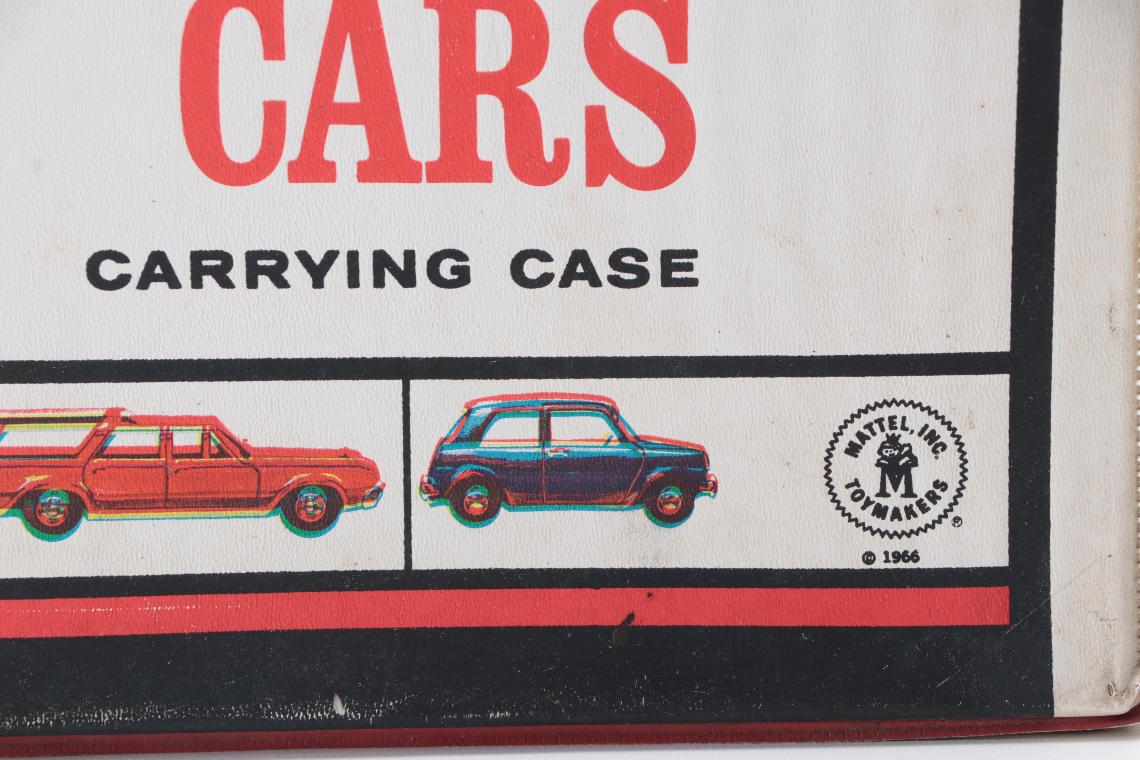 Tooper Toys "Johnny Lighting Parajumper" Track and Cars in Carrying Case, 1960s