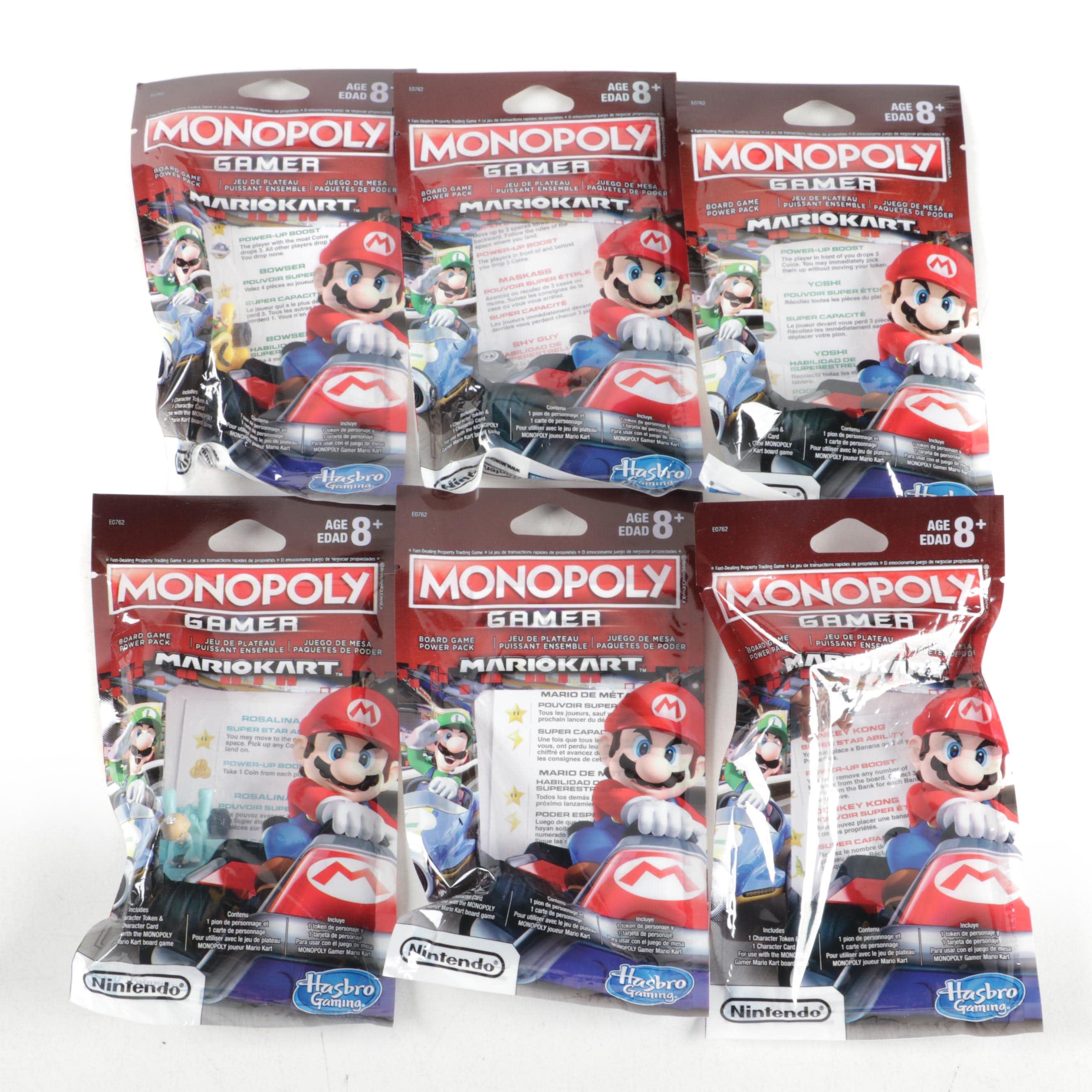 Hasbro Monopoly Mario Kart Board Game Pieces