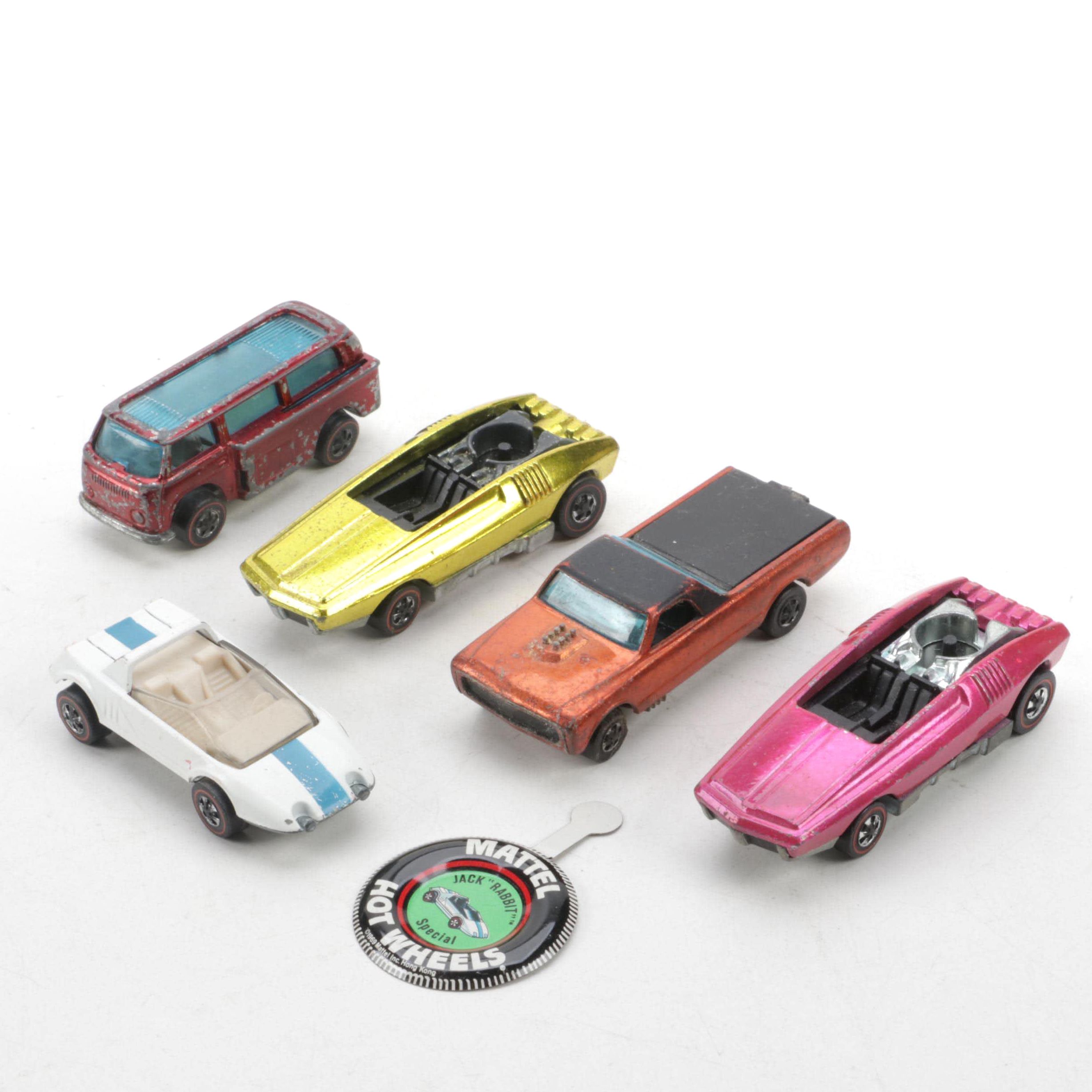 Hot Wheels Diecast Vehicles With "Jack Rabbit Special" Badge