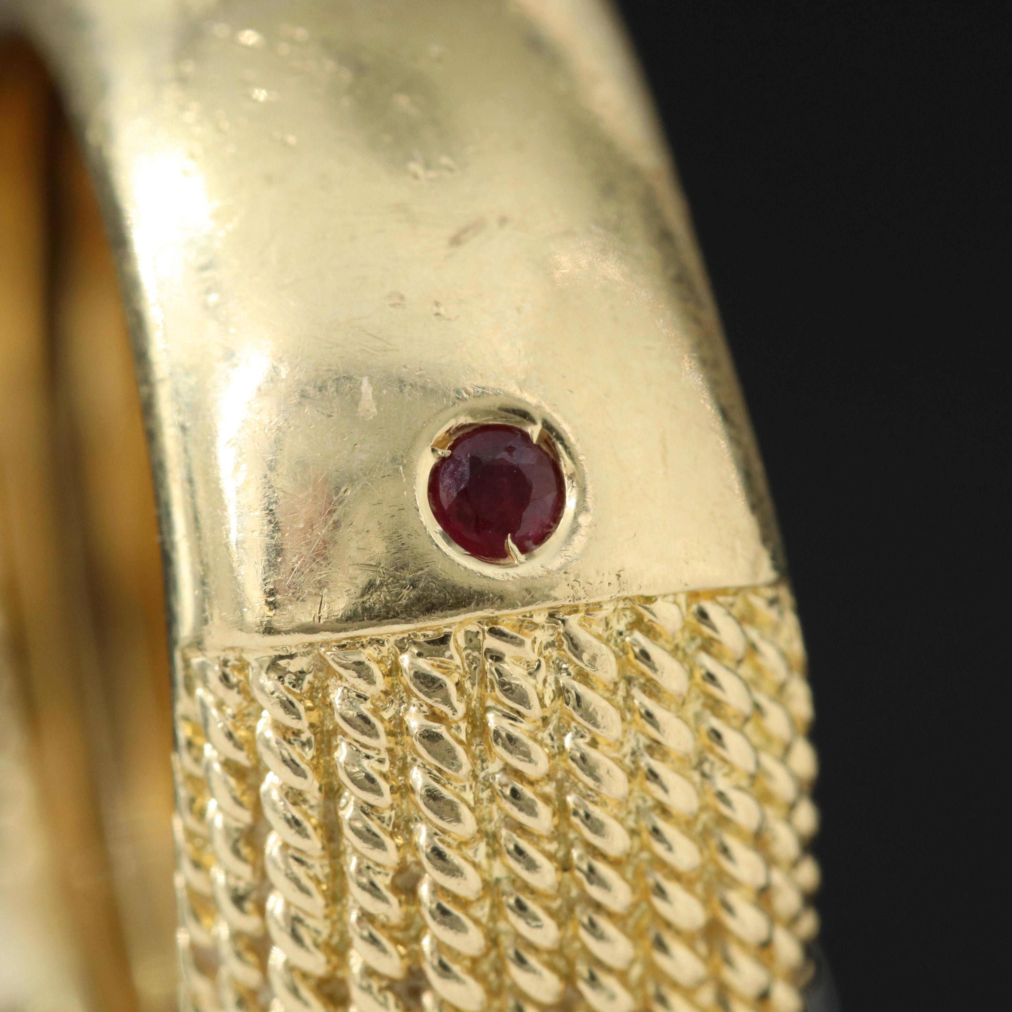 Roberto Coin 18K Coral and Diamond Ring