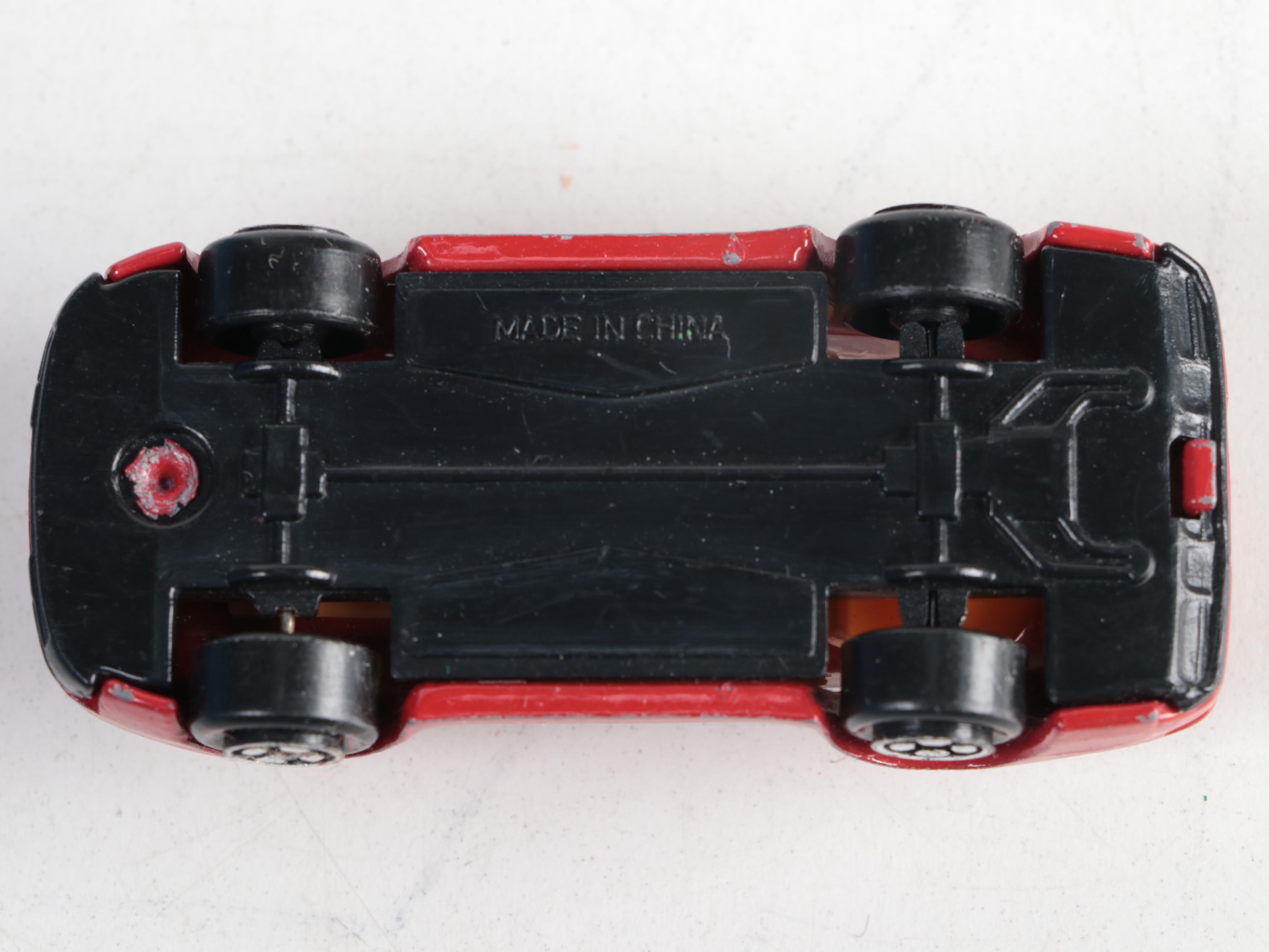 Matchbox Cars and Carrying Case, 1970s