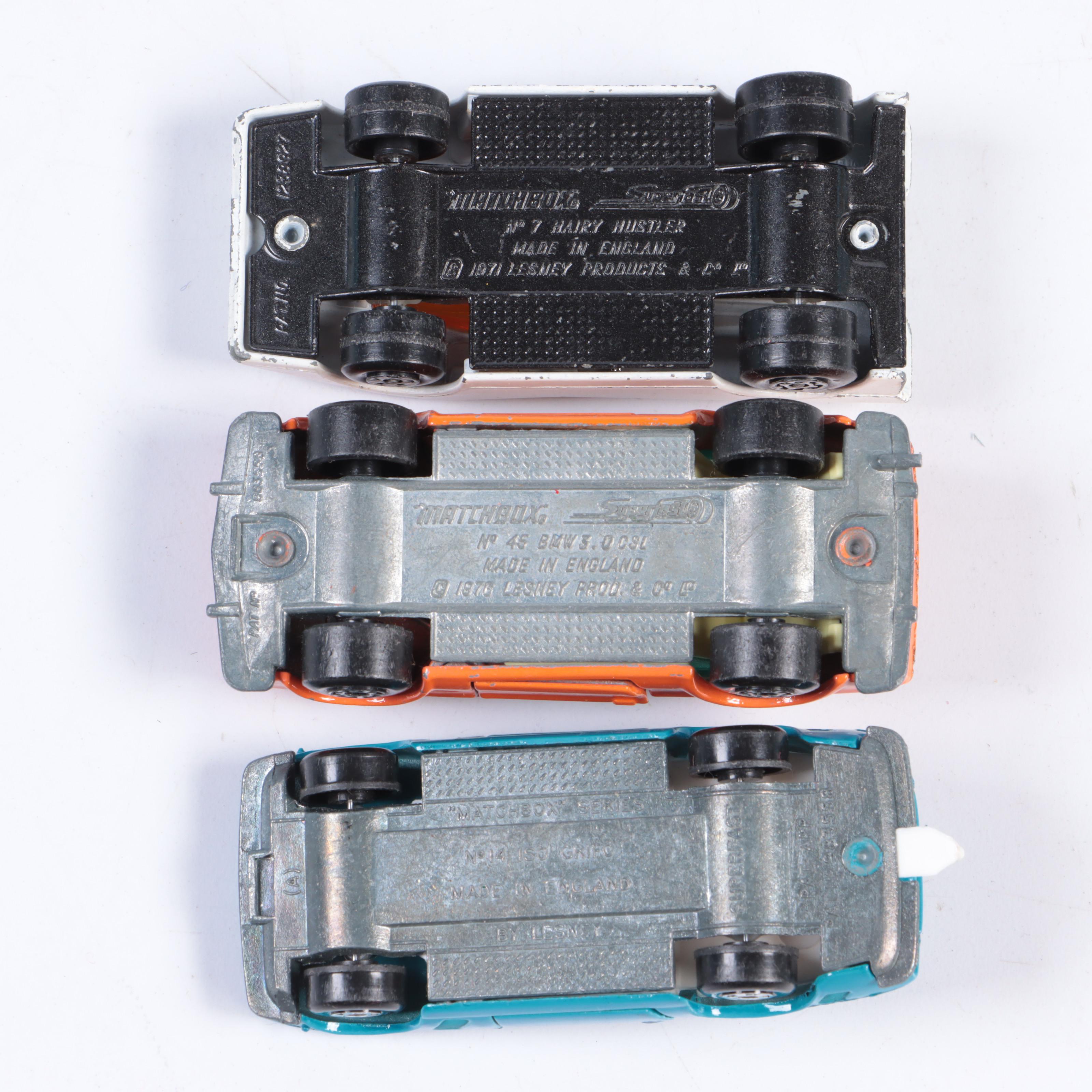 Matchbox Cars in Carrying Case, 1970s