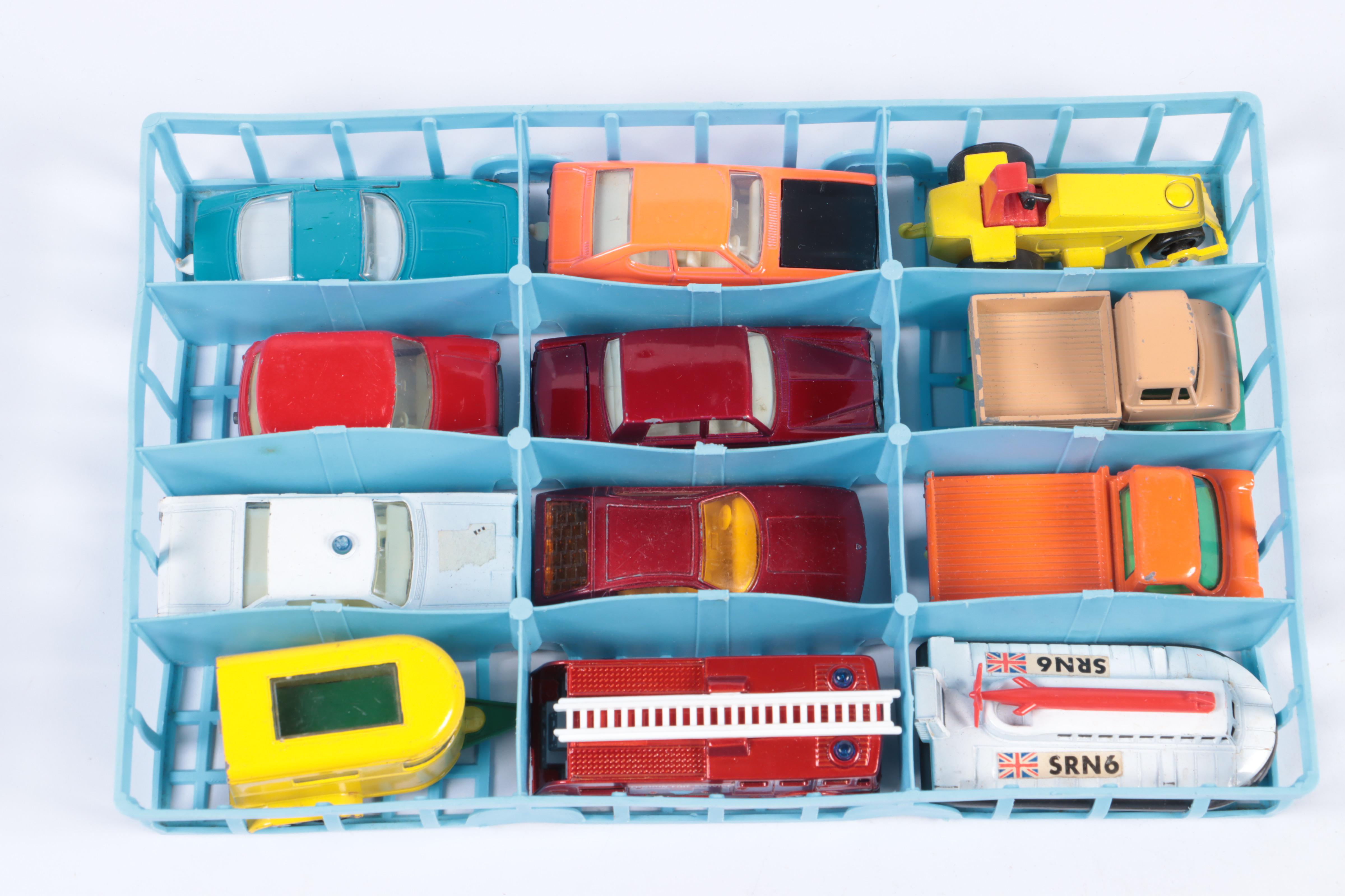 Matchbox Cars in Carrying Case, 1970s