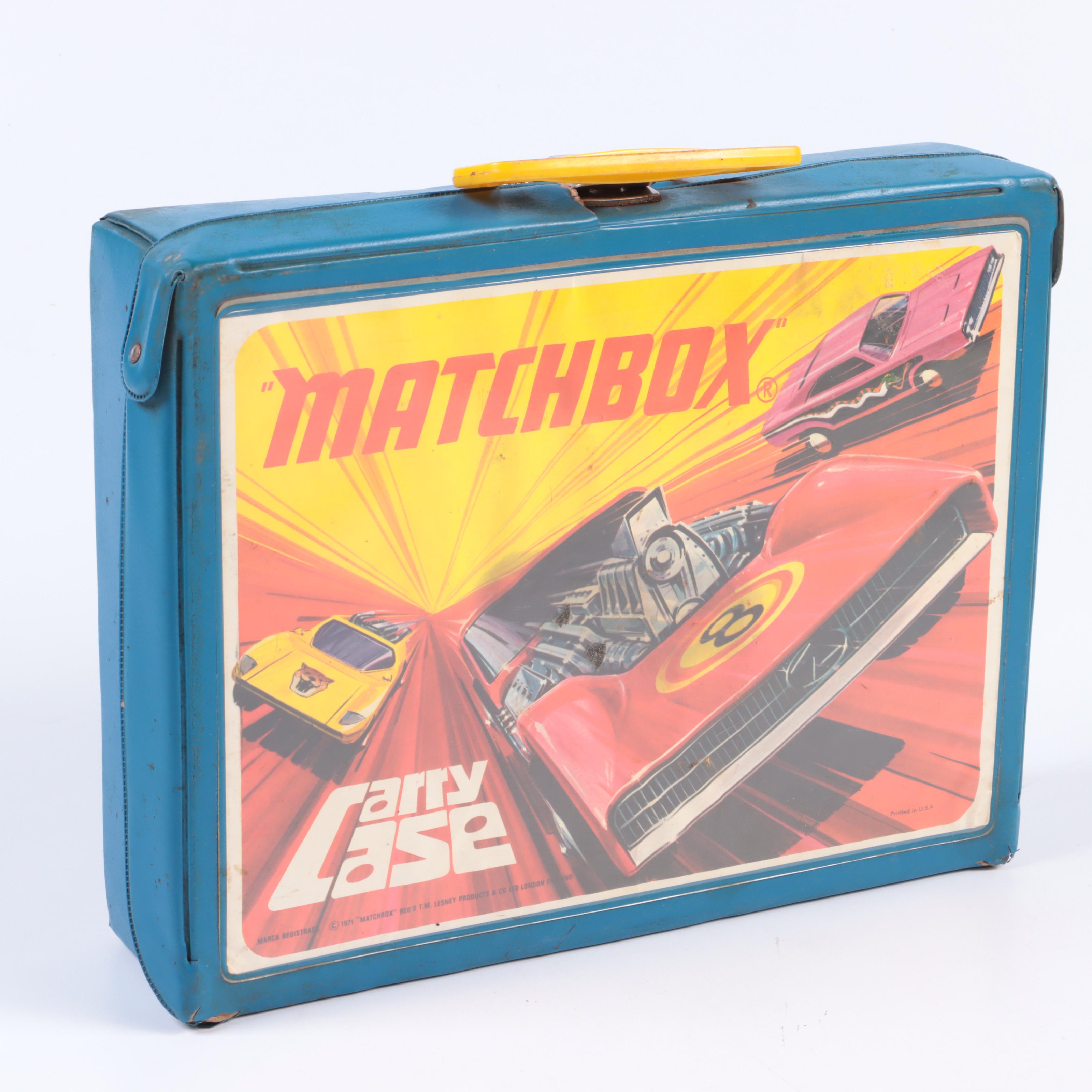 Matchbox Cars in Carrying Case, 1970s EBTH