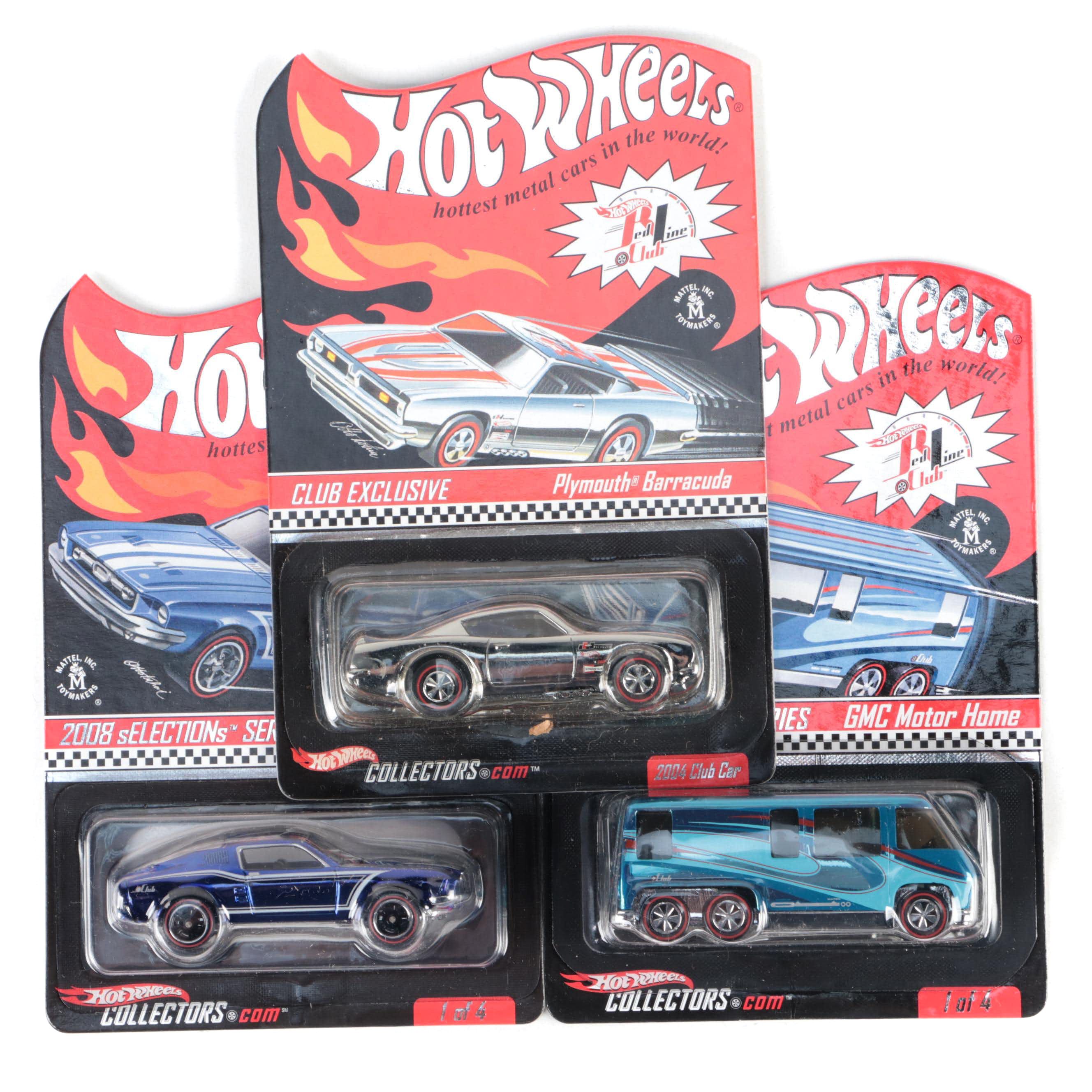 Mattel Hot Wheel Red Line Collection Cars