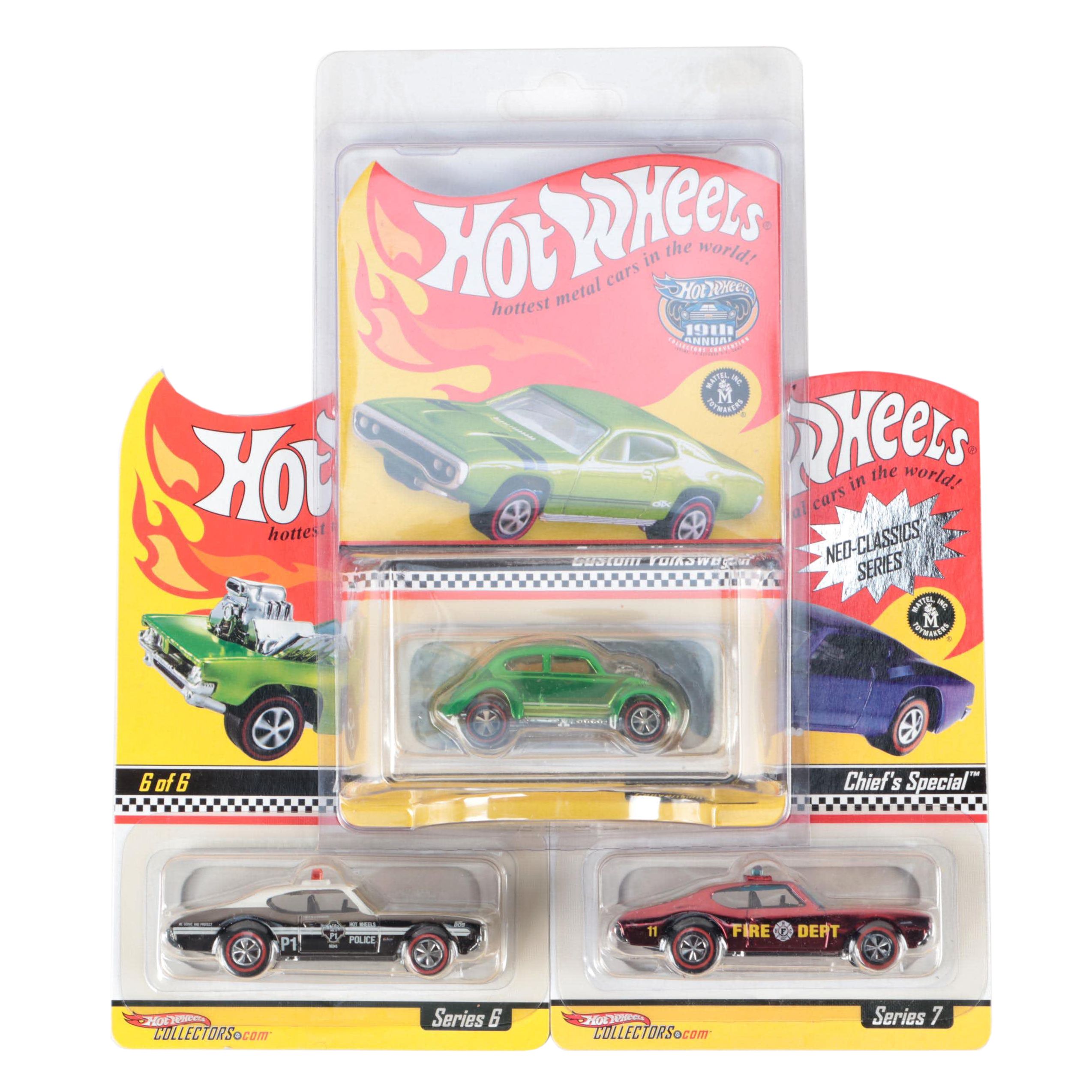 Mattel Hot Wheels Collectors Convention and Neo-Classics Series Cars