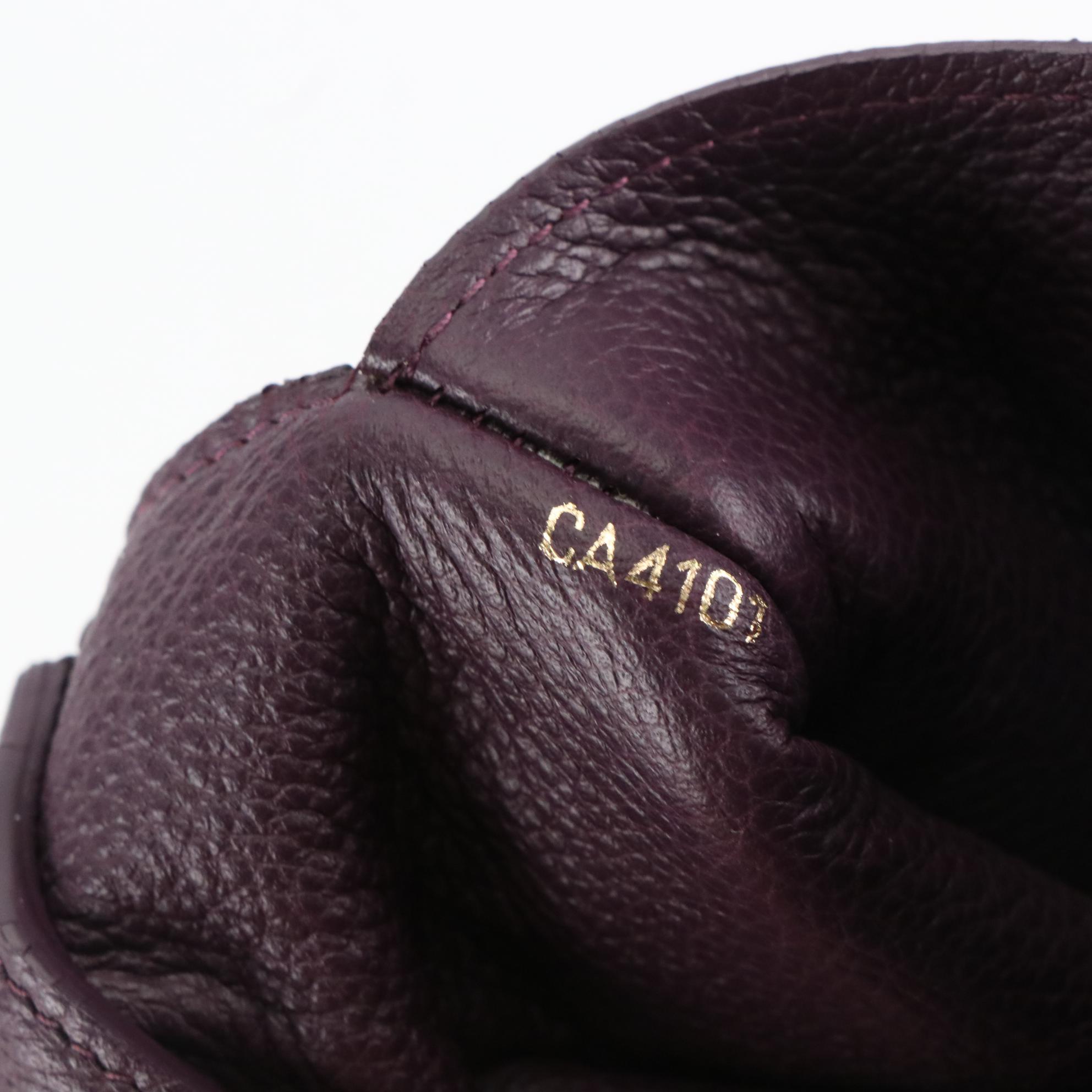 Louis Vuitton Monogram Aube Empreinte Leather Wallet