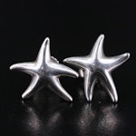Elsa Peretti for Tiffany & Co. Sterling Starfish Earrings