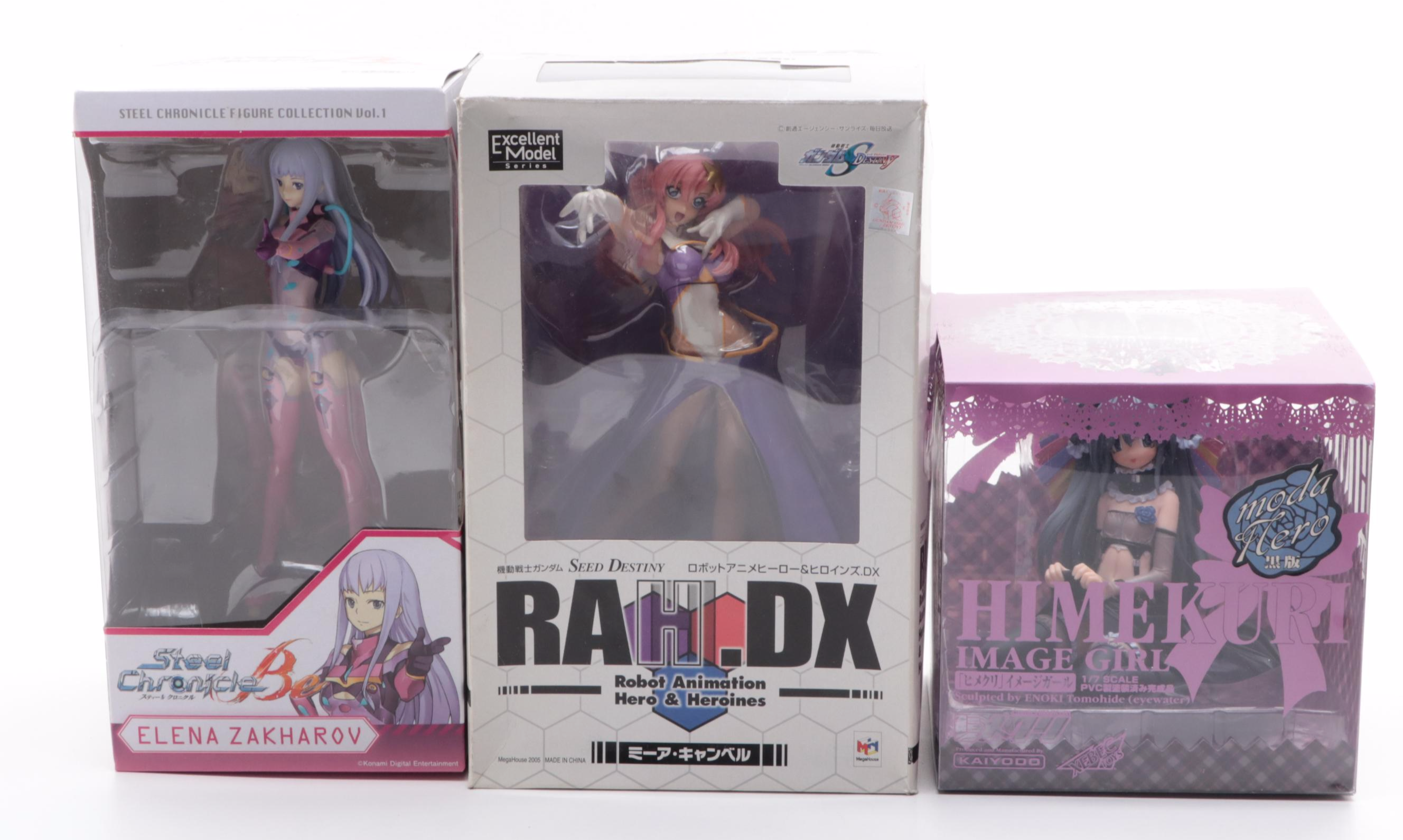 Japanese Steel Chronicle, RAHDX and More Anime Figures