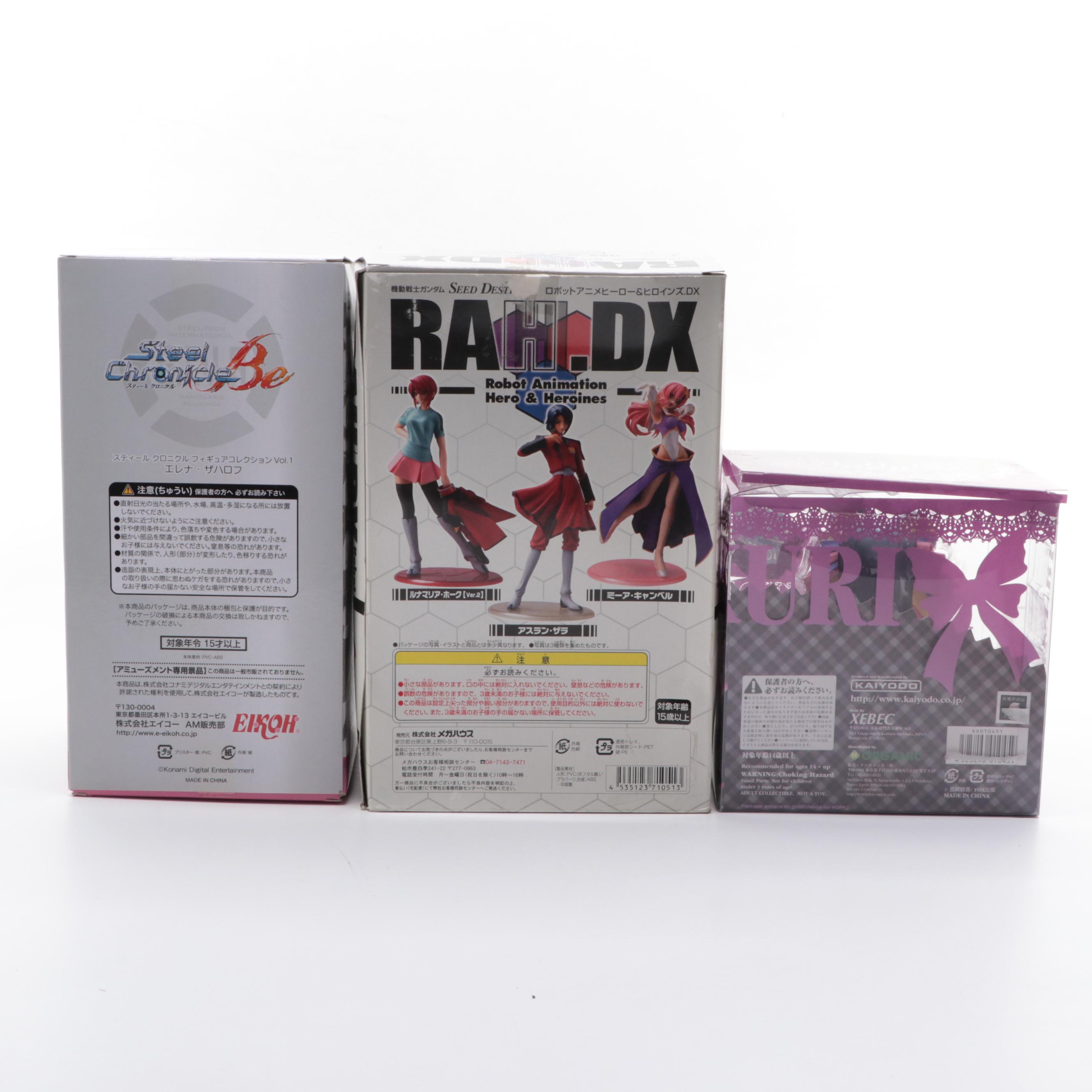 Japanese Steel Chronicle, RAHDX and More Anime Figures