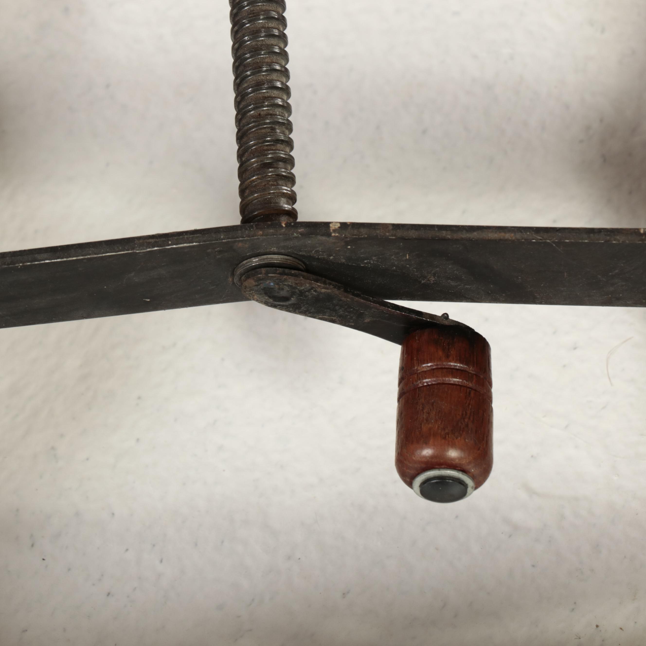 Late Victorian Oak and Caned Convertible High Chair, 1910-1930