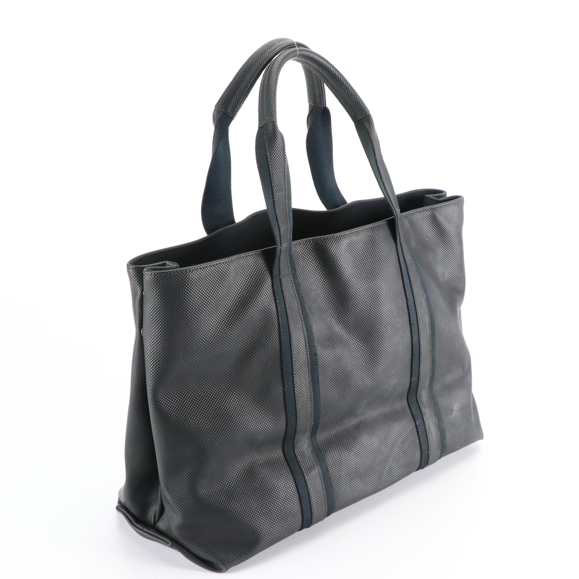 Bottega Veneta Marco Polo Tote Bag in Textured Vinyl