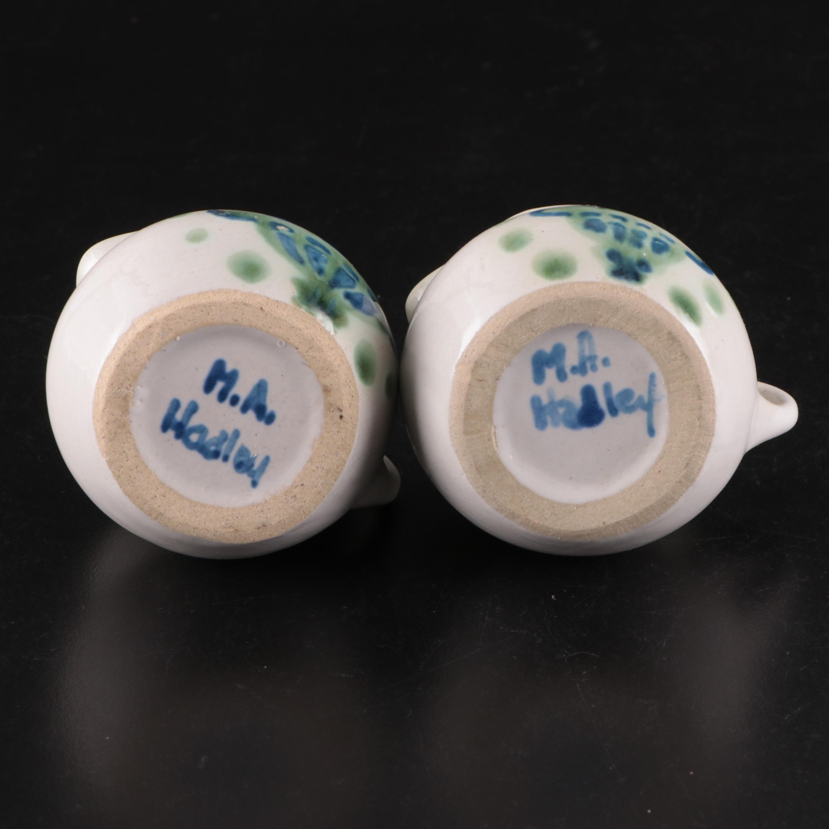 Brass Smudge Pot Firestarter, M.A. Hadley Stoneware Creamers, and More