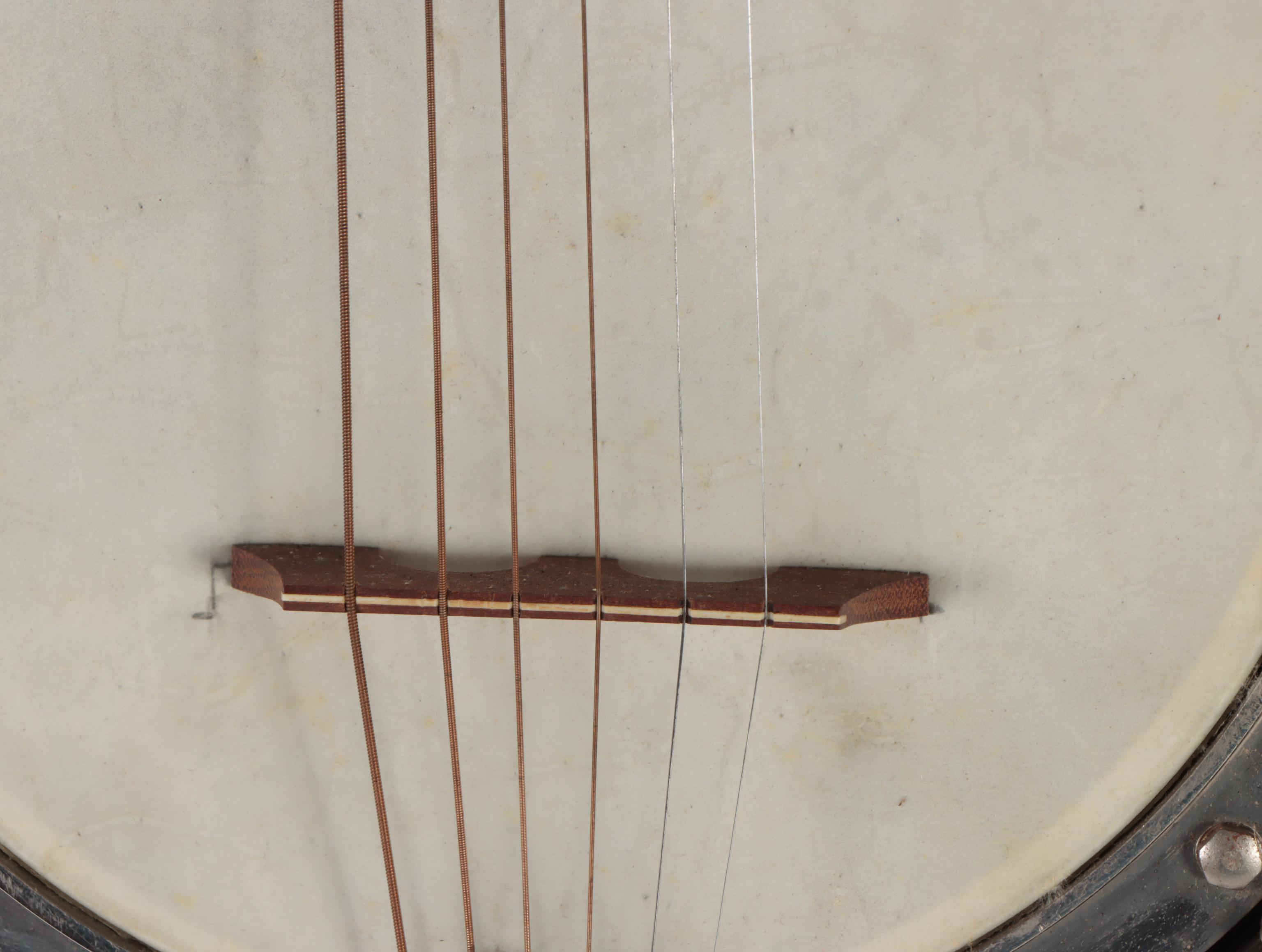 Six-String Banjo With Hardside Travel Case