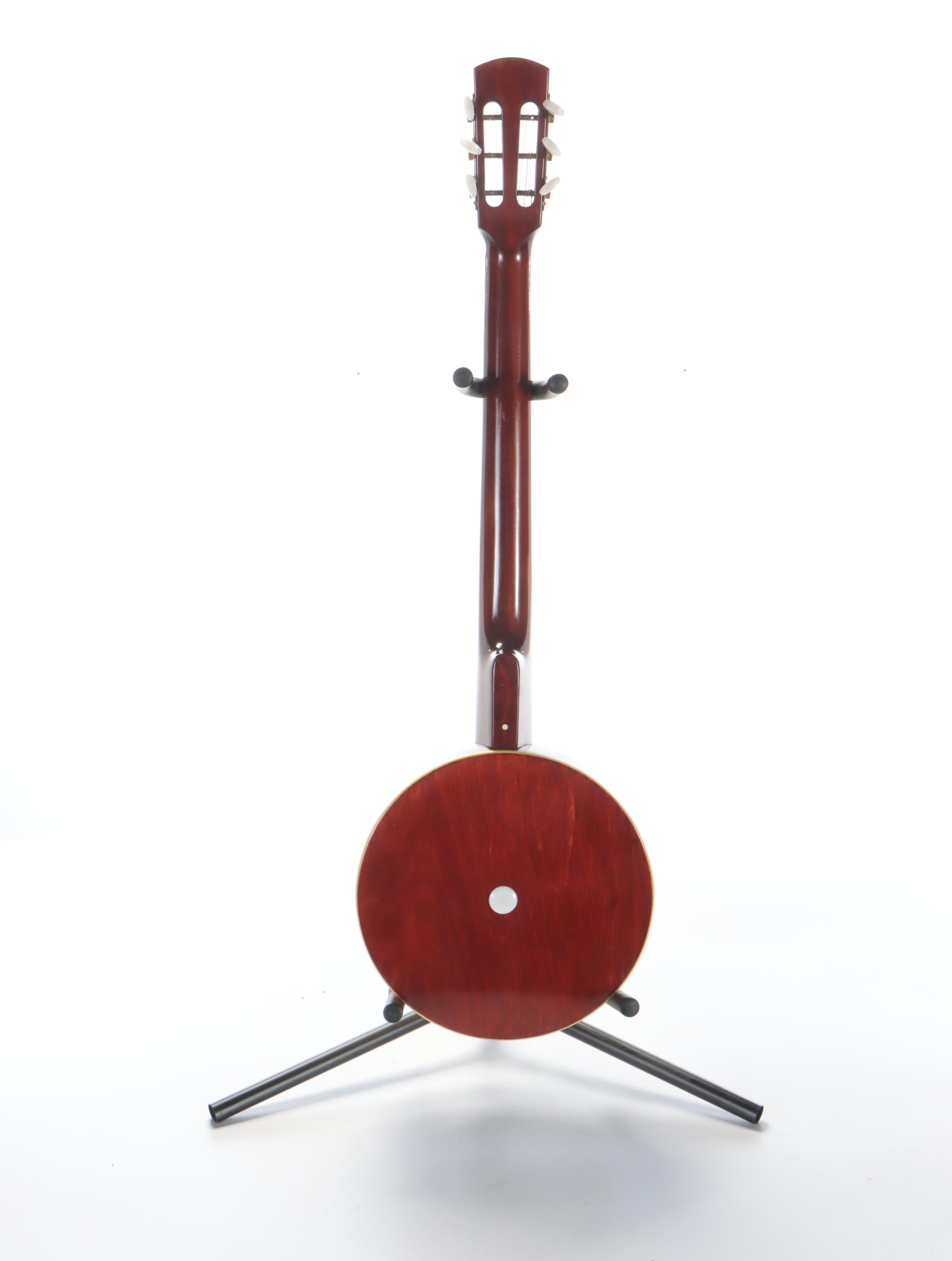 Six-String Banjo With Hardside Travel Case