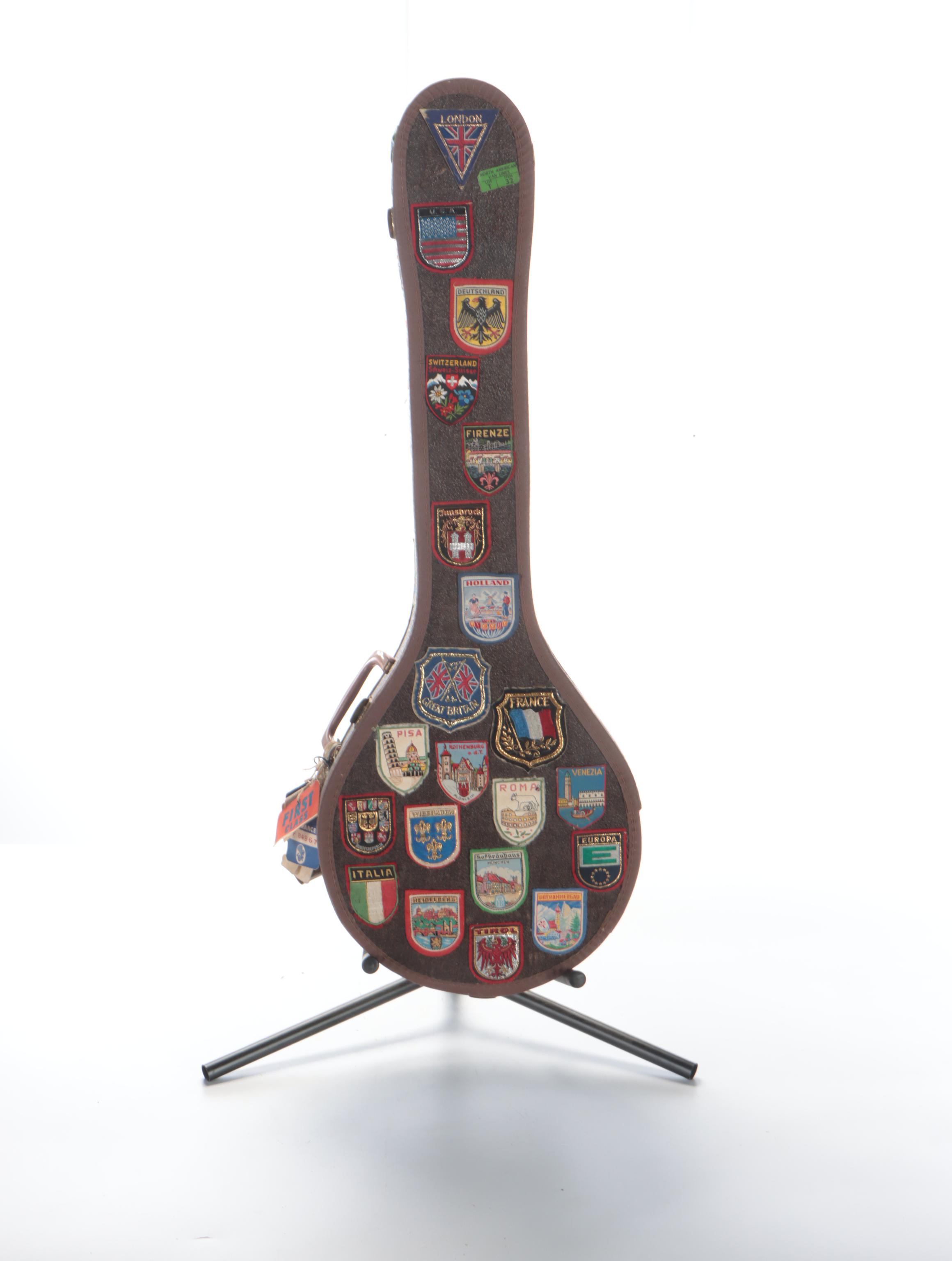 Six-String Banjo With Hardside Travel Case