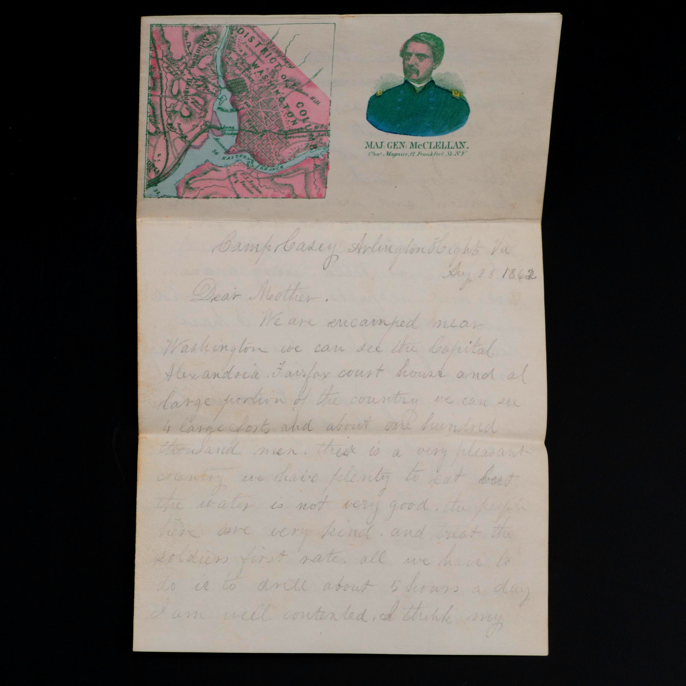 Civil War Letters From a Man to His Mother and Sister, 1862-1863