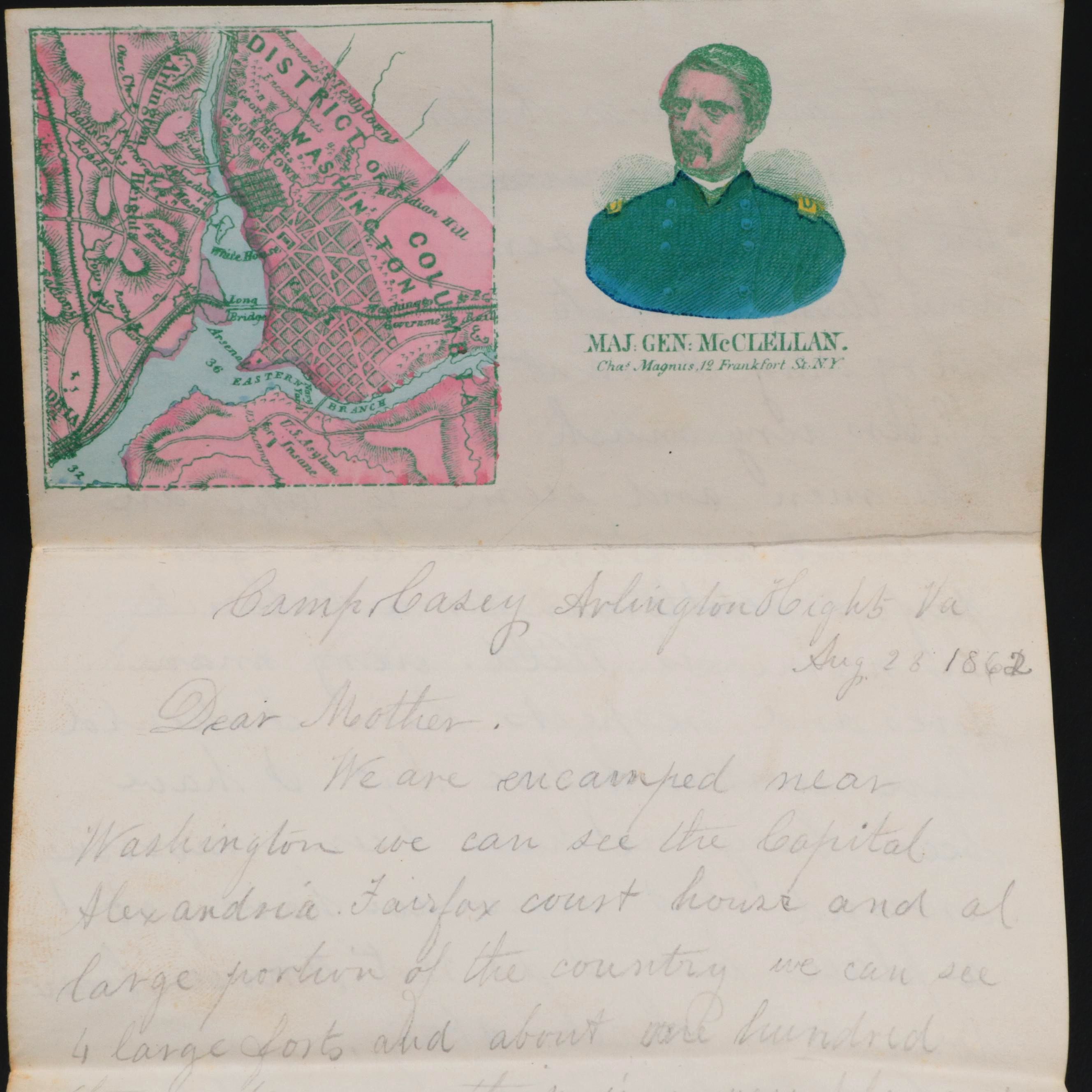 Civil War Letters From a Man to His Mother and Sister, 1862-1863