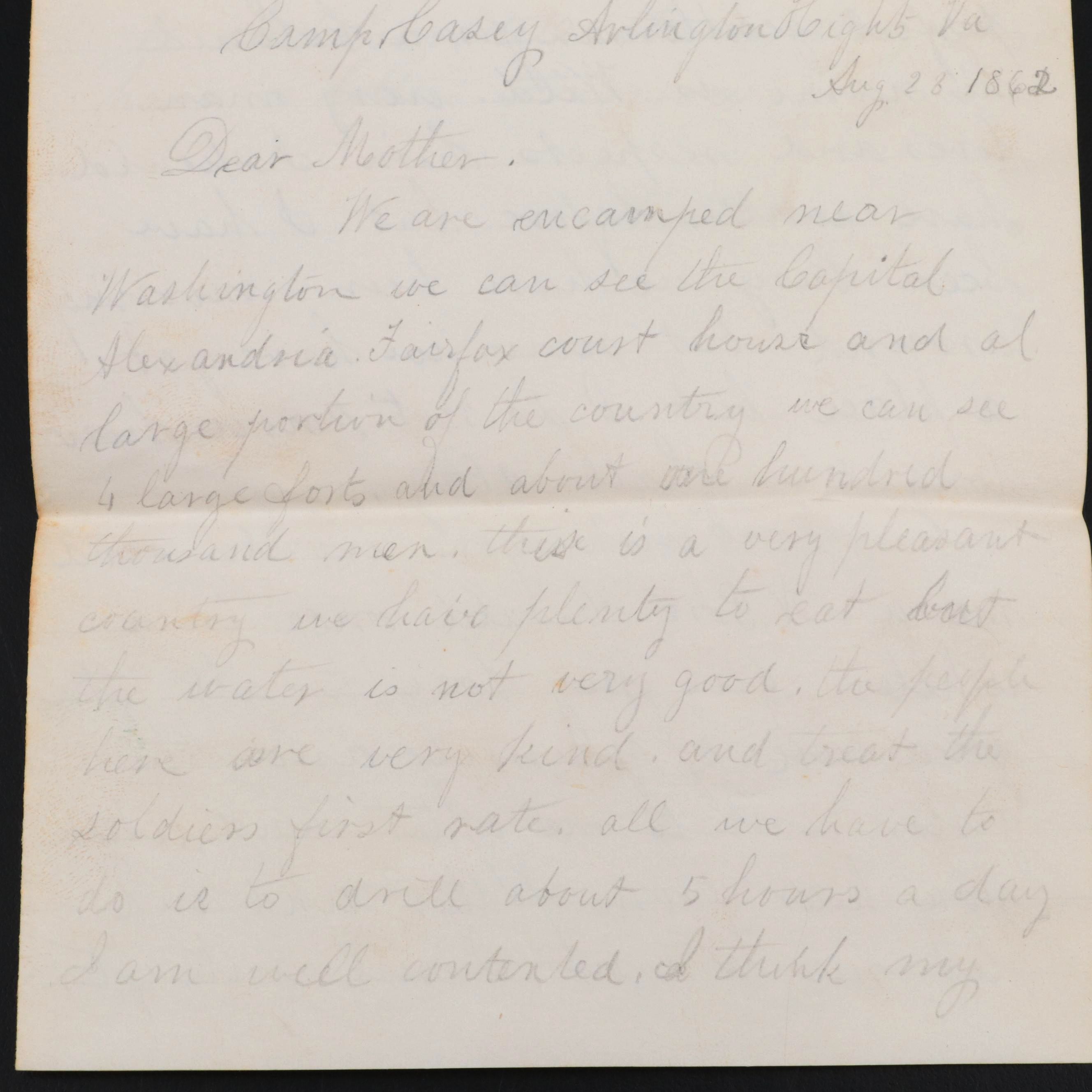 Civil War Letters From a Man to His Mother and Sister, 1862-1863