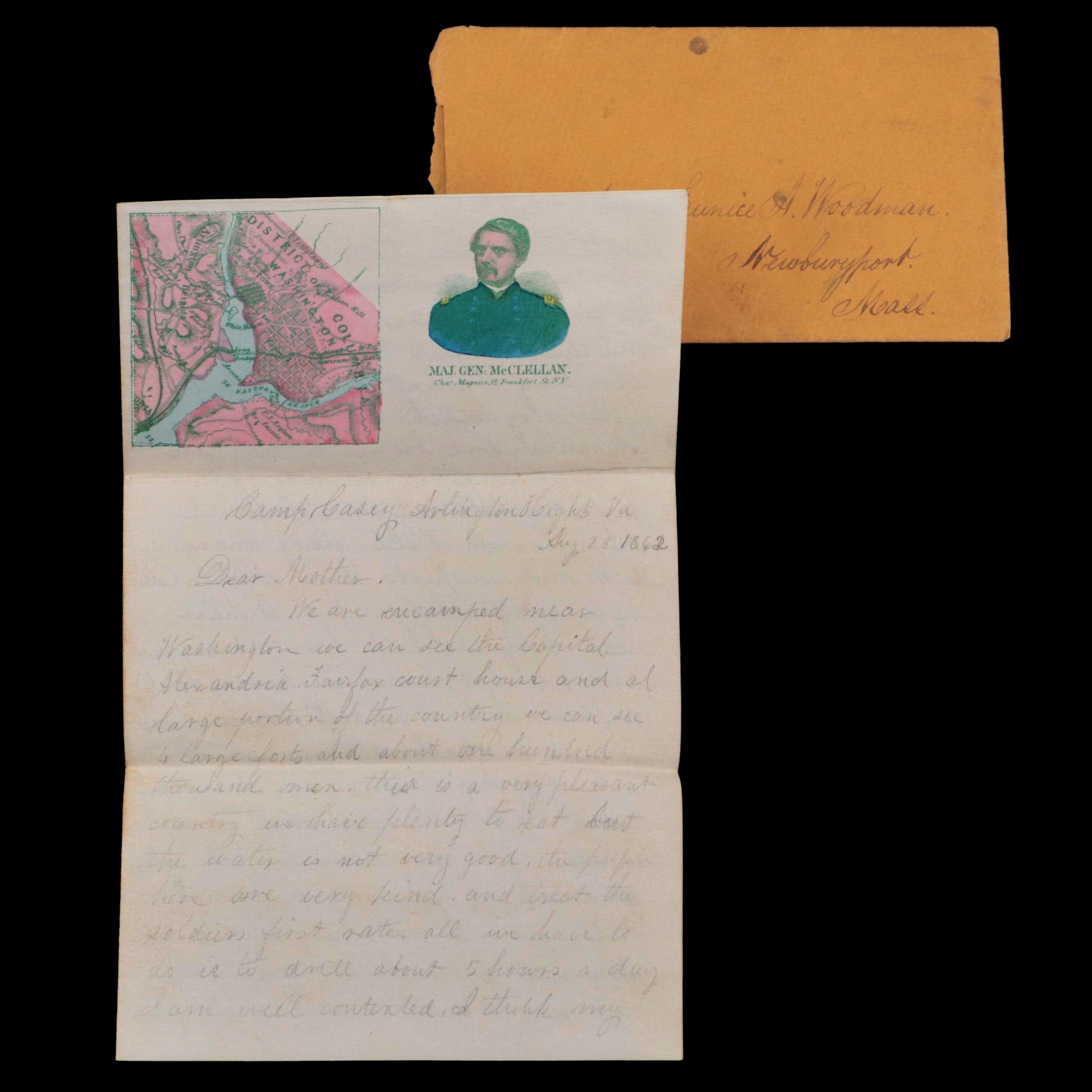 Civil War Letters From a Man to His Mother and Sister, 1862-1863