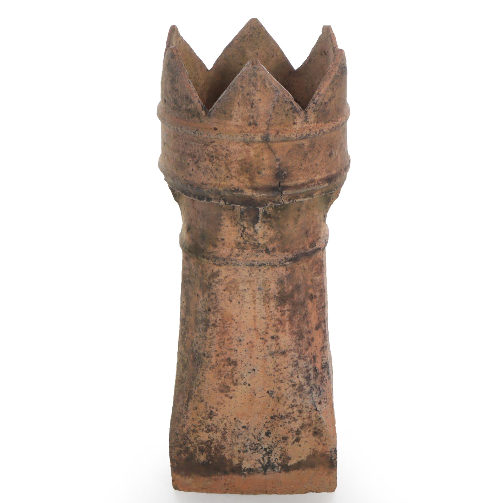 Victorian Terracotta Chimney Topper, Antique
