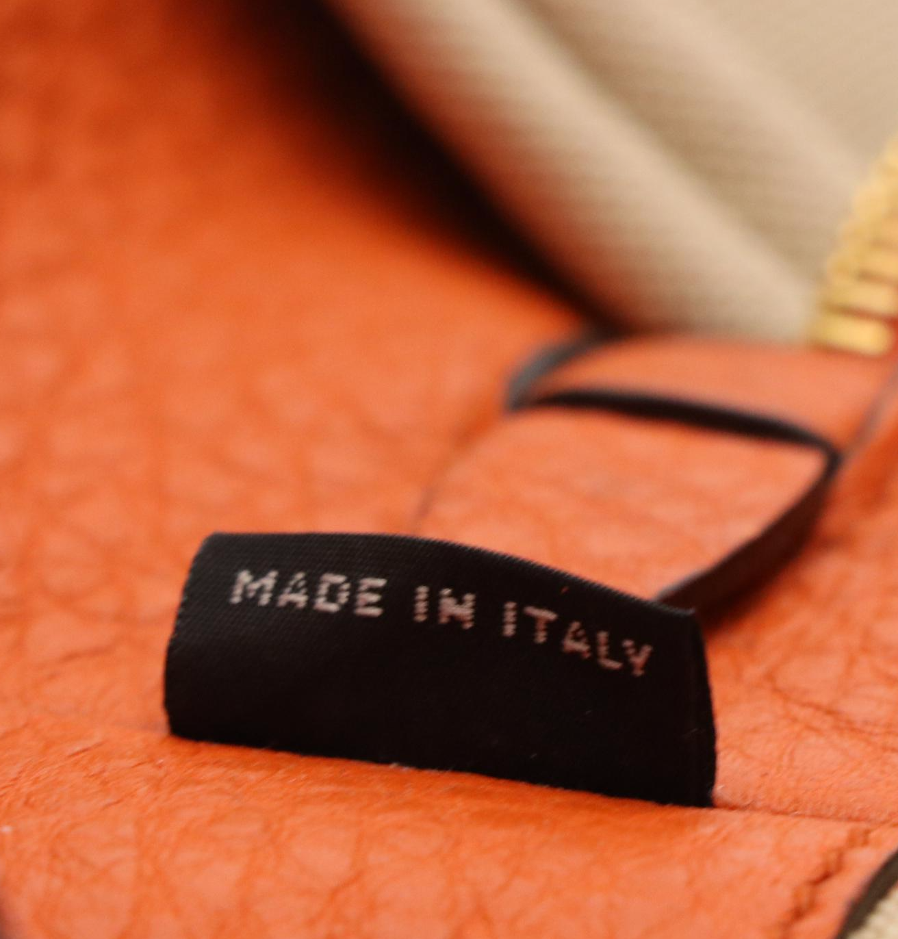 Prada Tote Bag BR5092 in Papaya Vitello Daino Leather