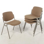 Four Side Chair by Giancarlo Piretti for Castelli Side Chairs, 1960s