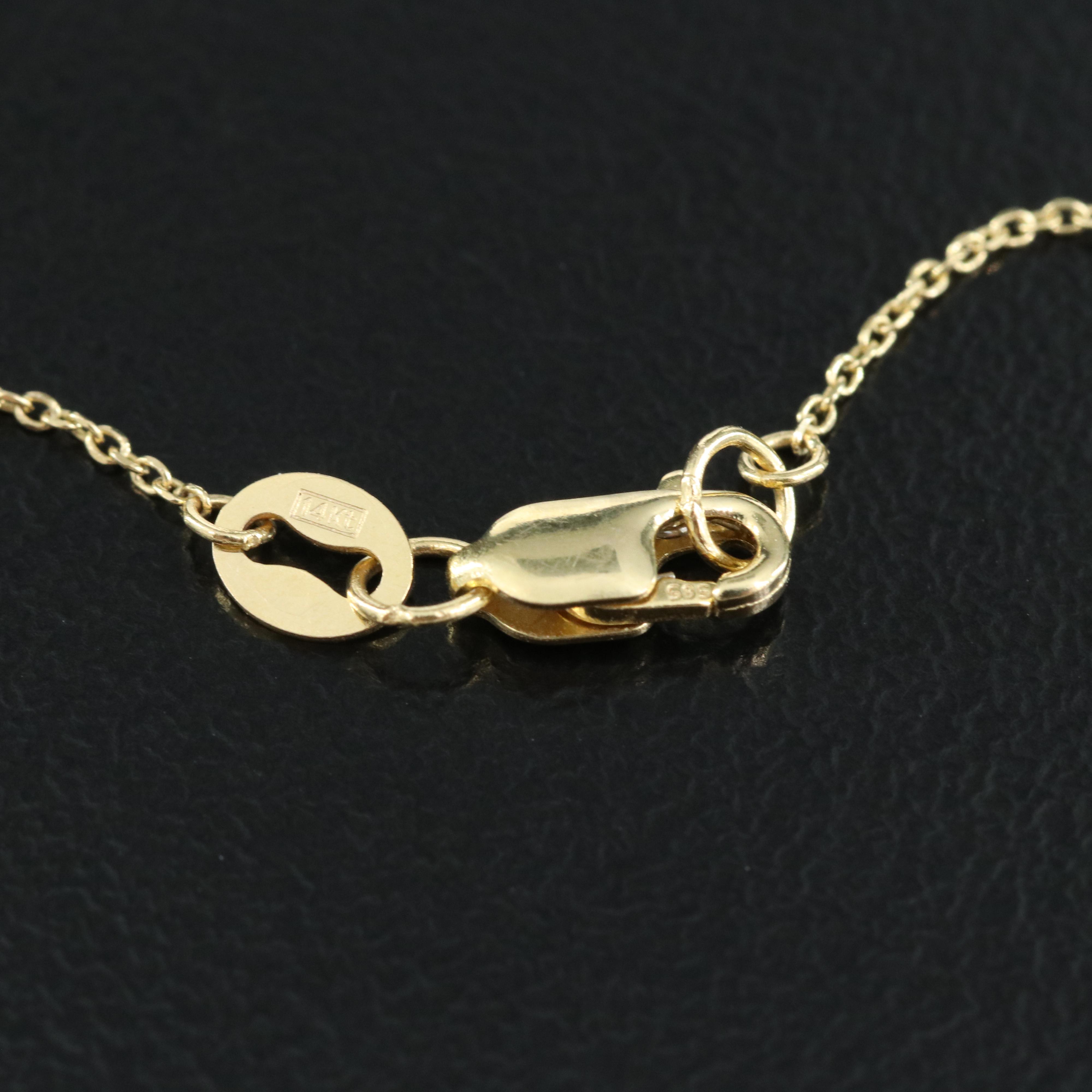 14K Cable Chain Necklace