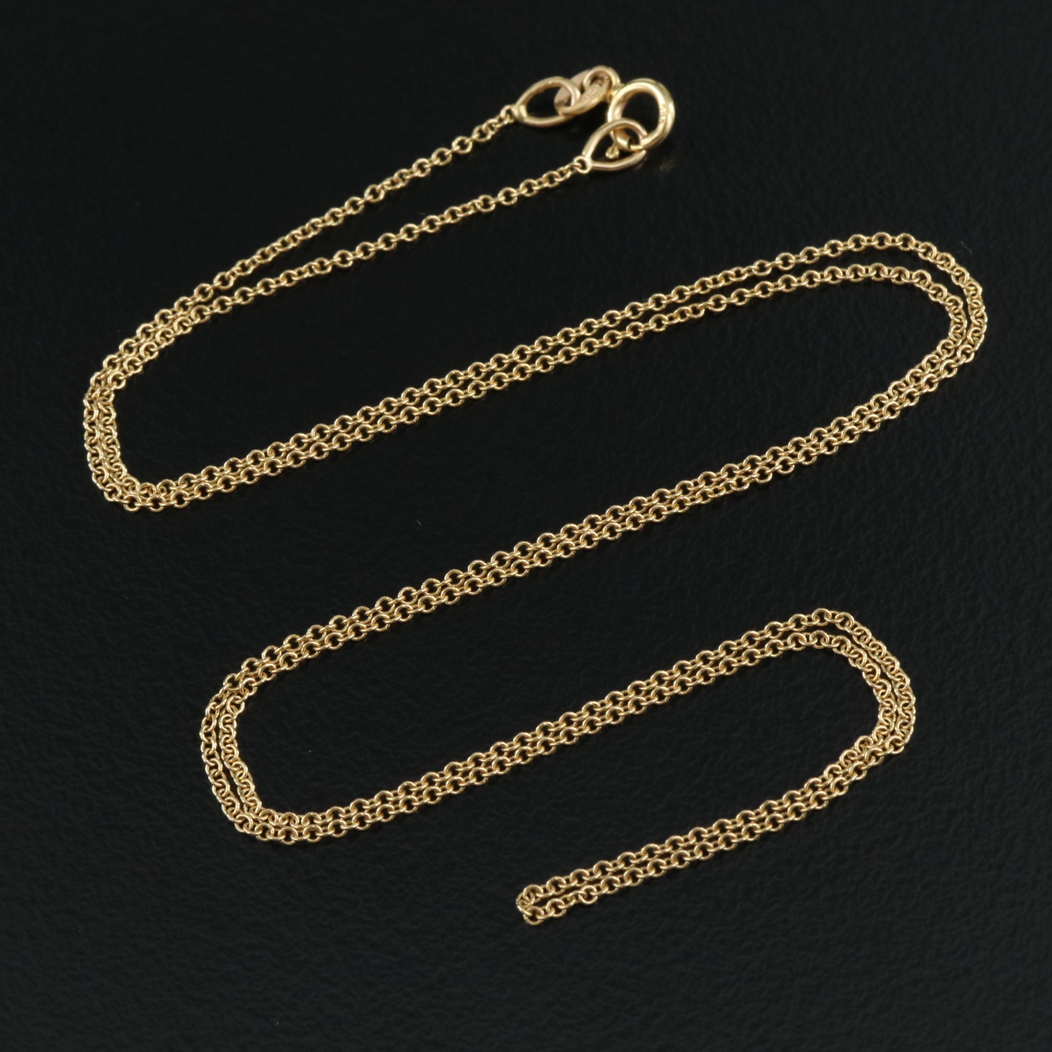 14K Chain Necklace
