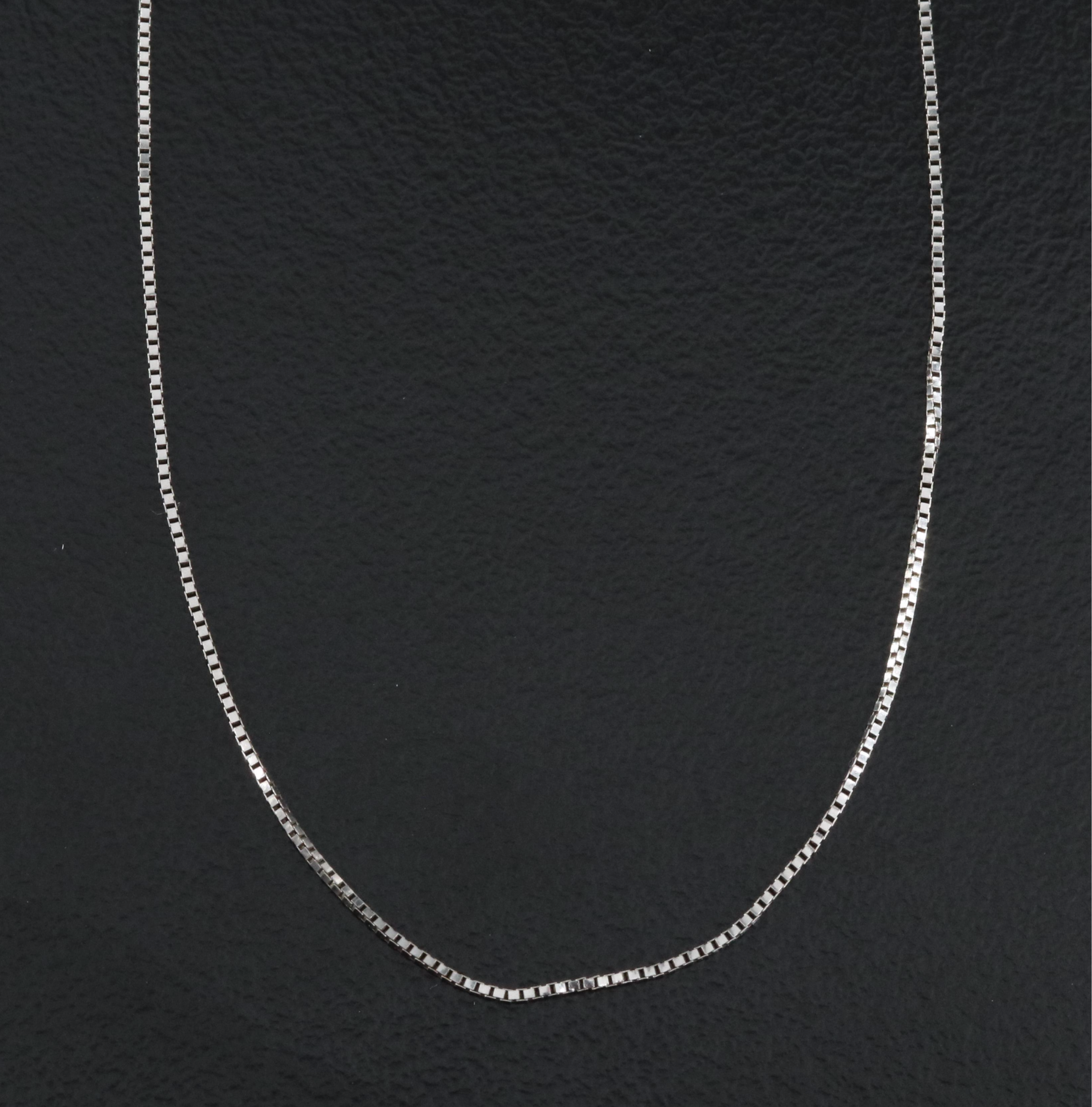14K Box Chain Necklace