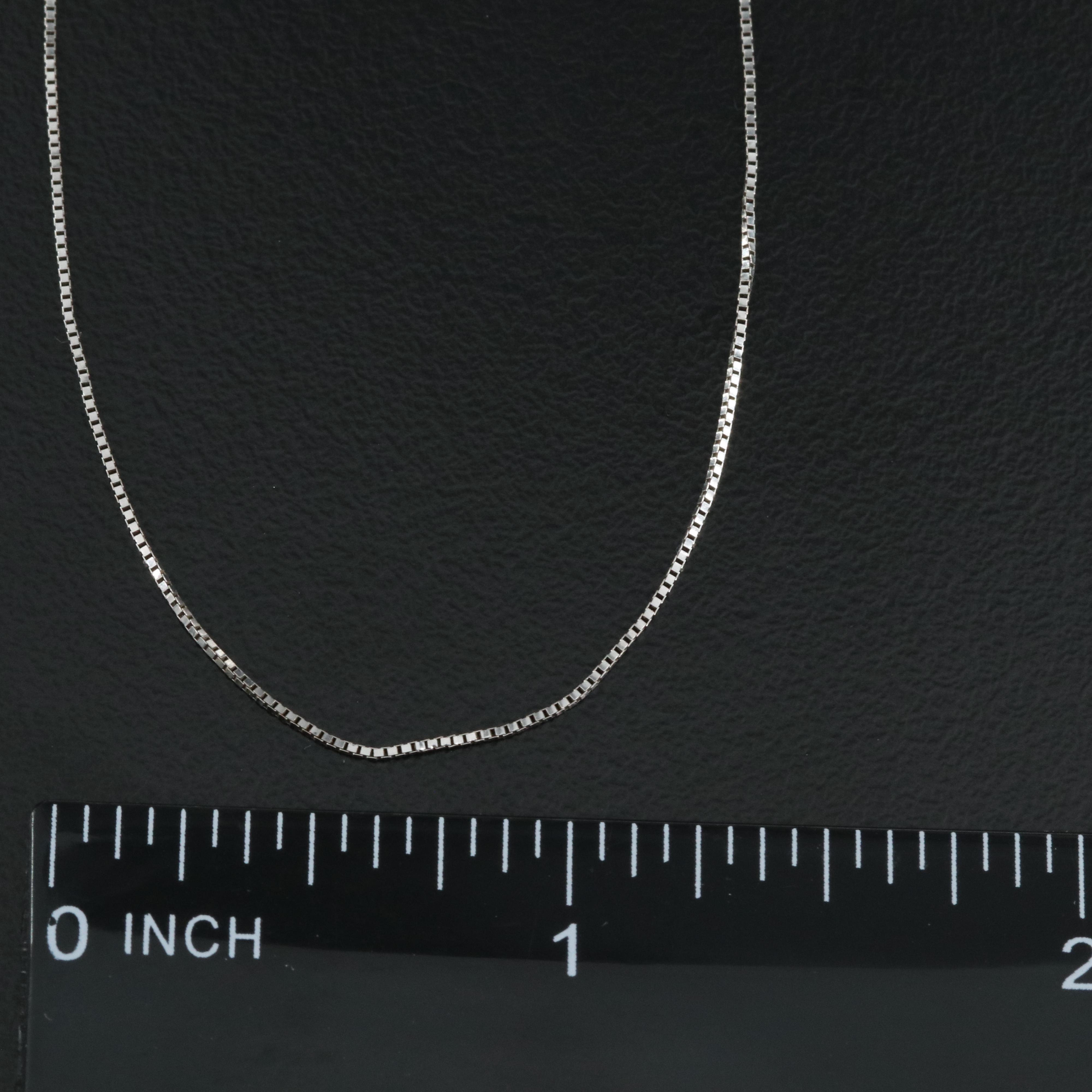 14K Box Chain Necklace