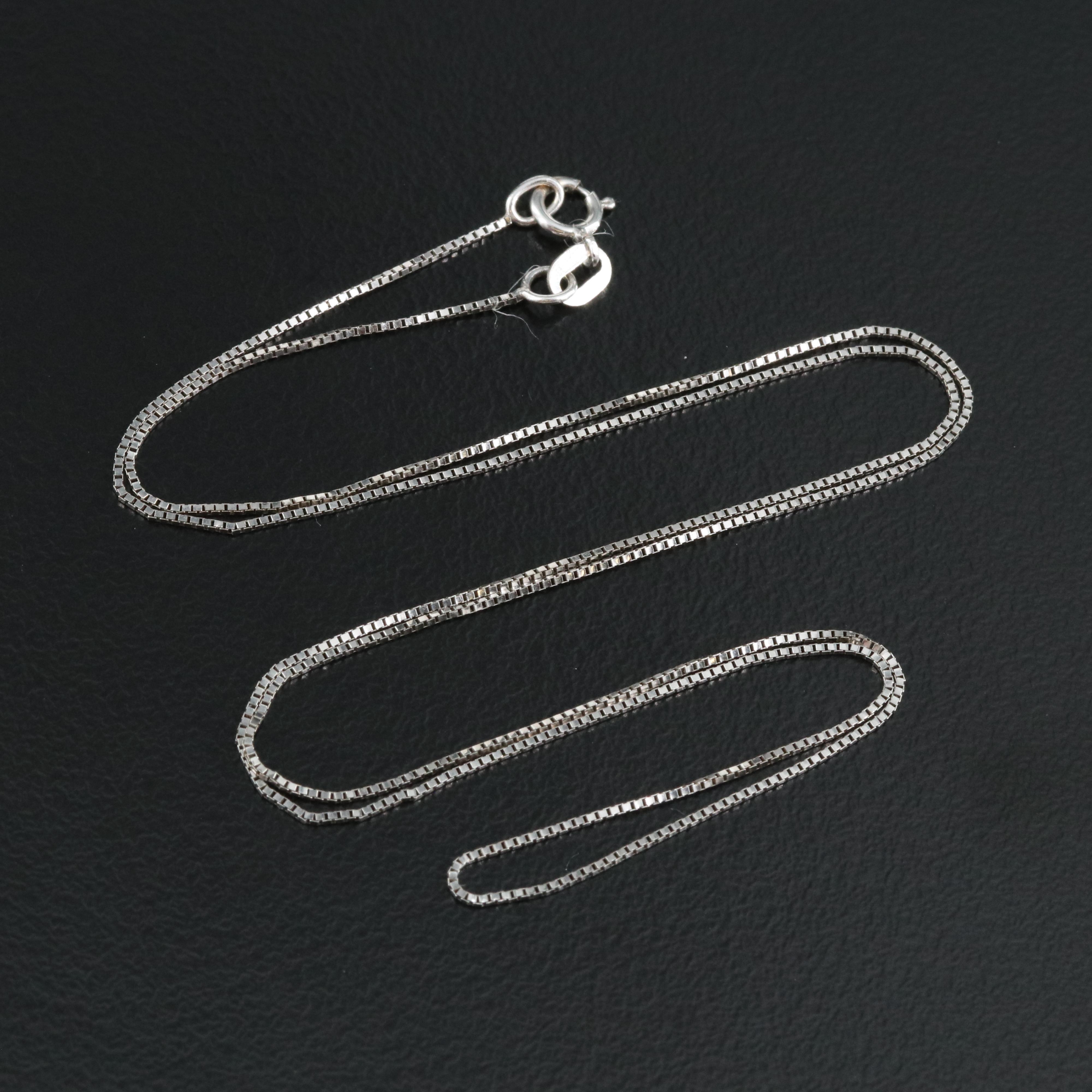 14K Box Chain Necklace
