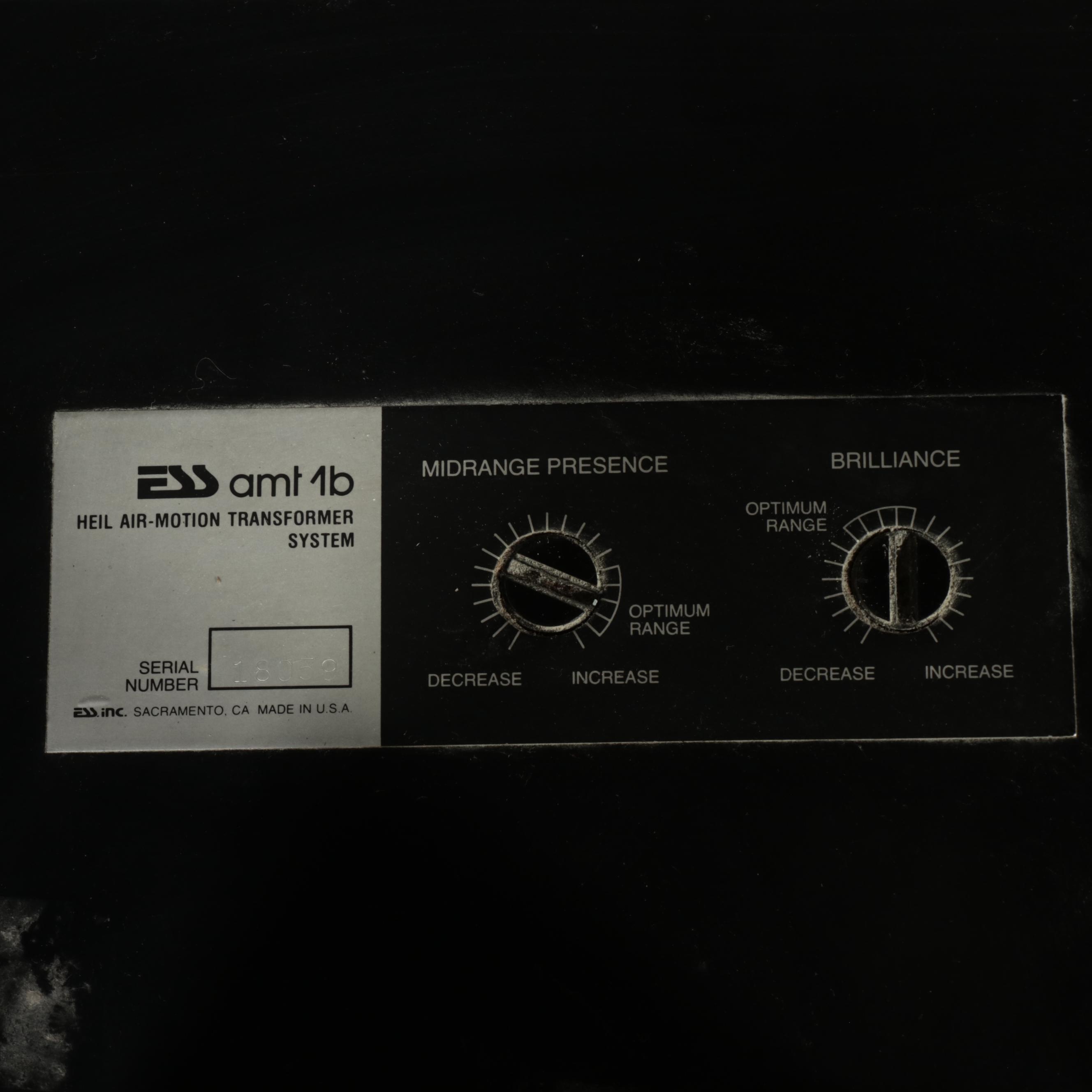 Pair of ESS AMT 1B Floorstanding Speakers