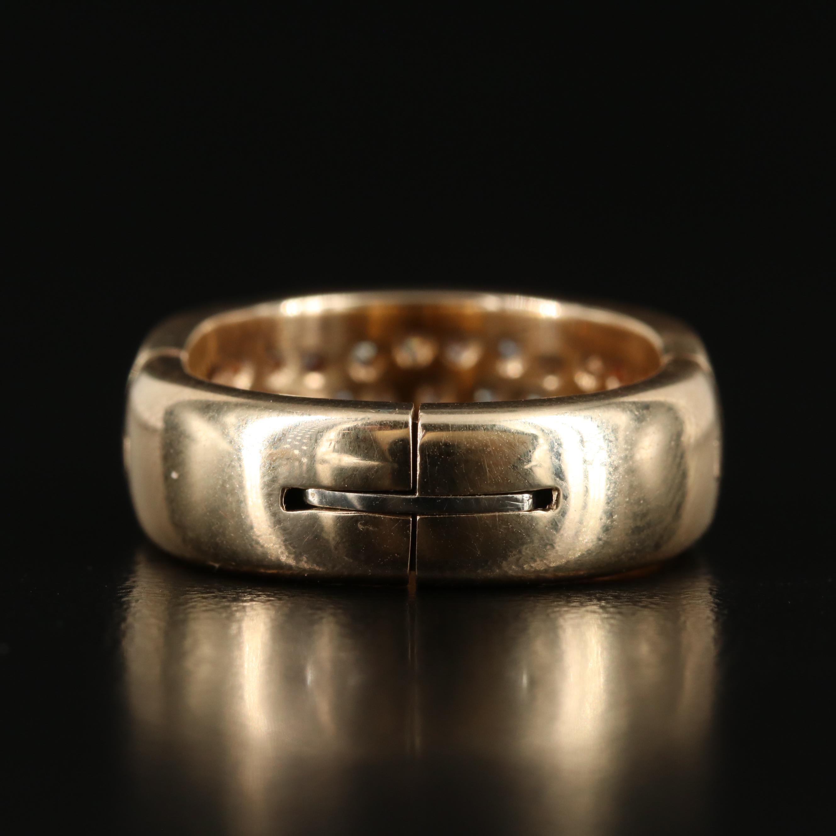 14K 1.00 CTW Diamond Band